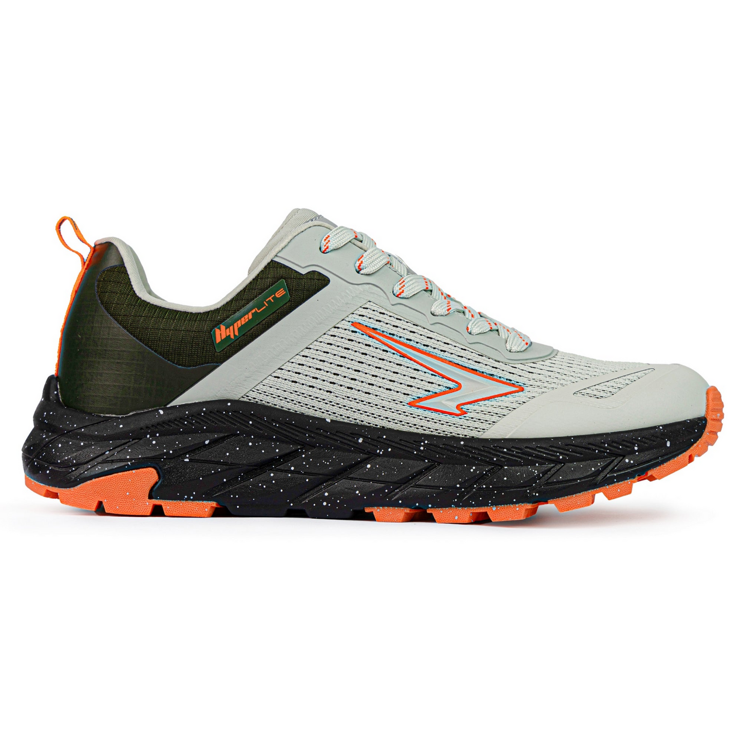 SFIDA Mens Nomad Hyper Lite Trail Runners - Grey/Khaki/Orange (Sneakers/Shoes)-0