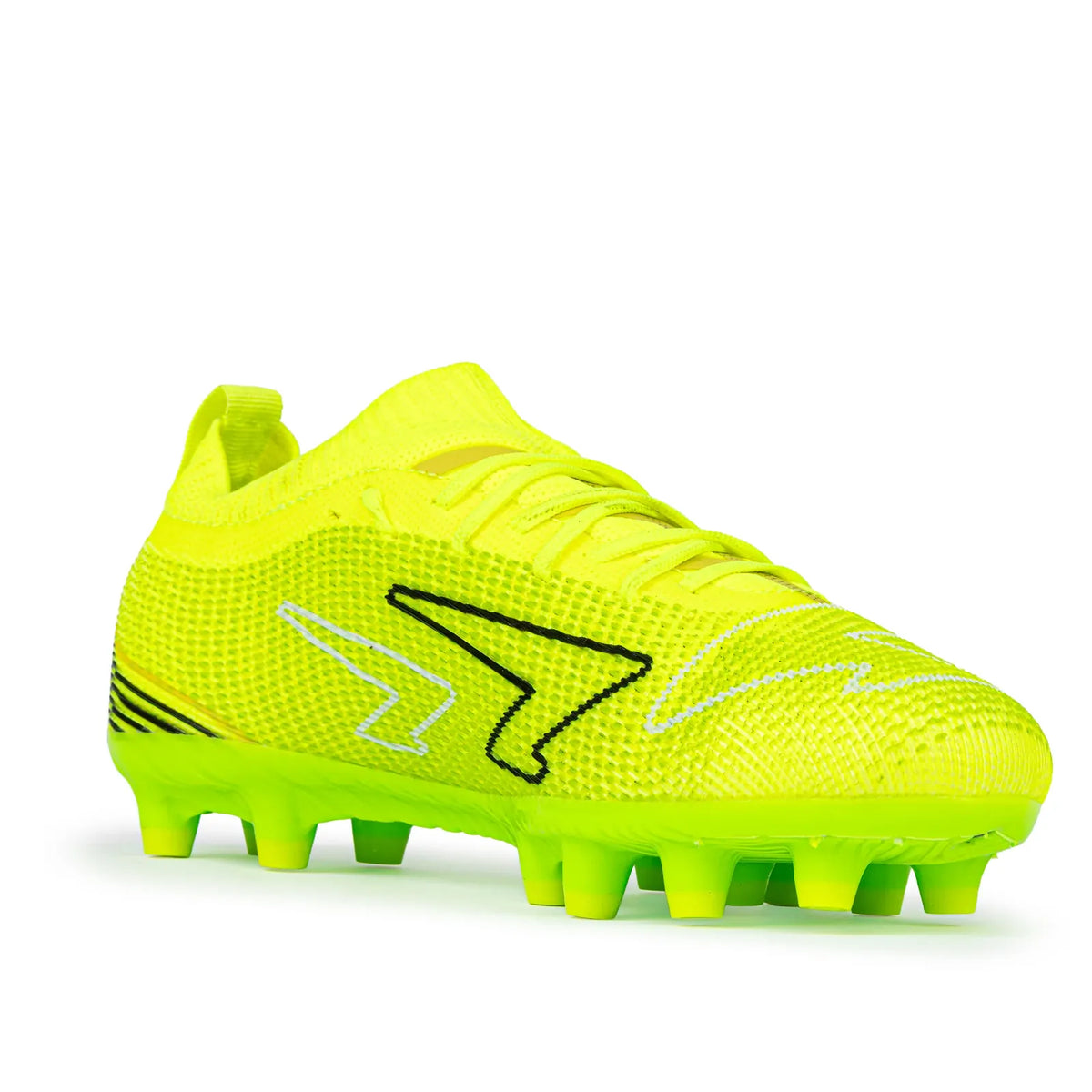 SFIDA Pulse Junior Sock Football/Soccer Boots in Citrus