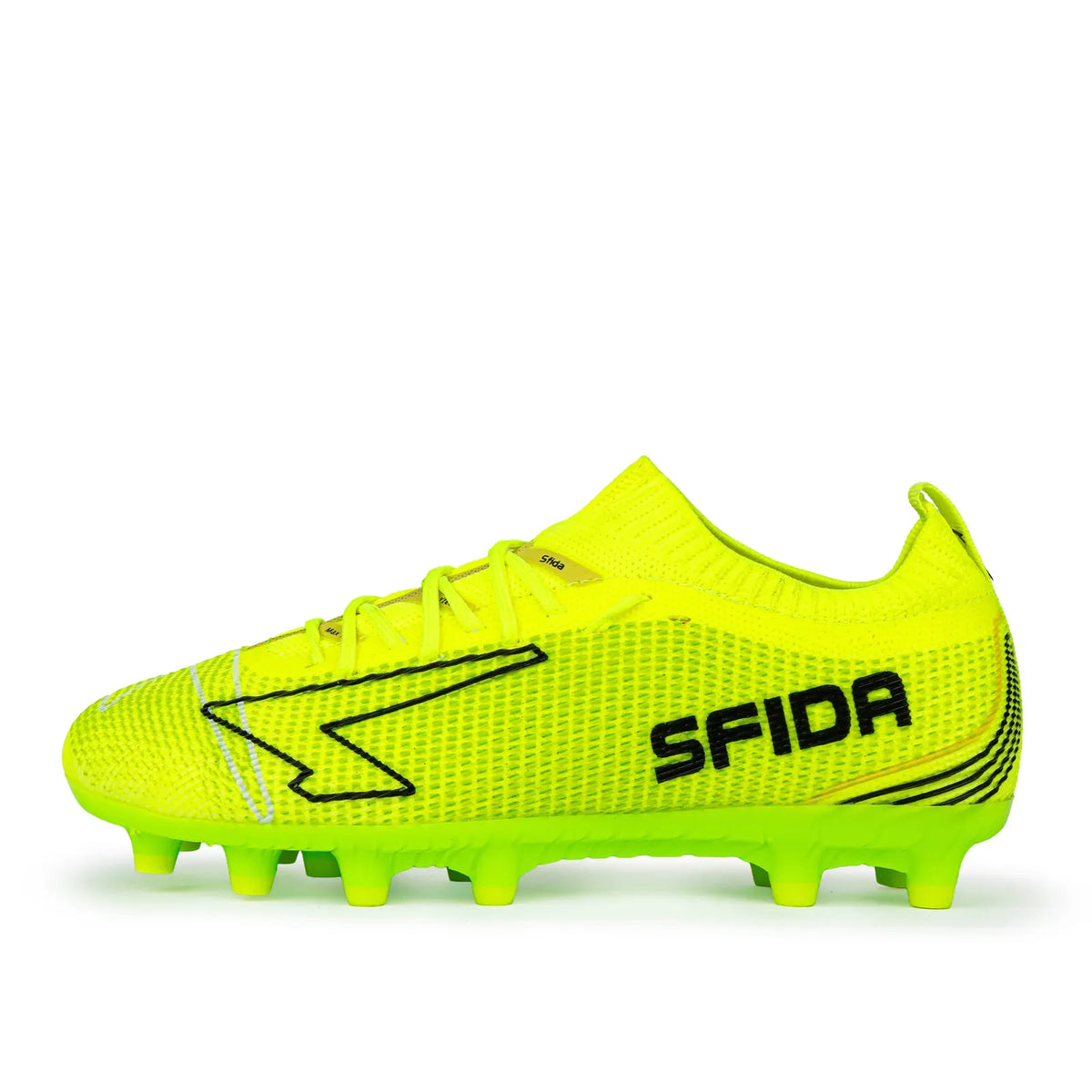 SFIDA Pulse Junior Sock Football/Soccer Boots in Citrus