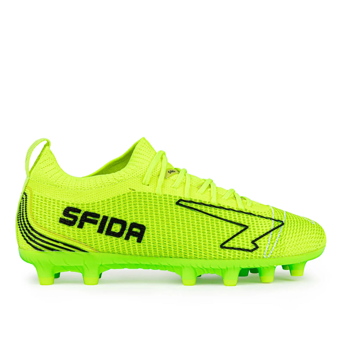 SFIDA Pulse Junior Sock Football/Soccer Boots in Citrus