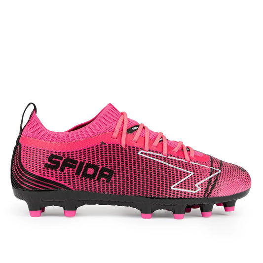 SFIDA Pulse Junior Sock Football/Soccer Boots in Pink