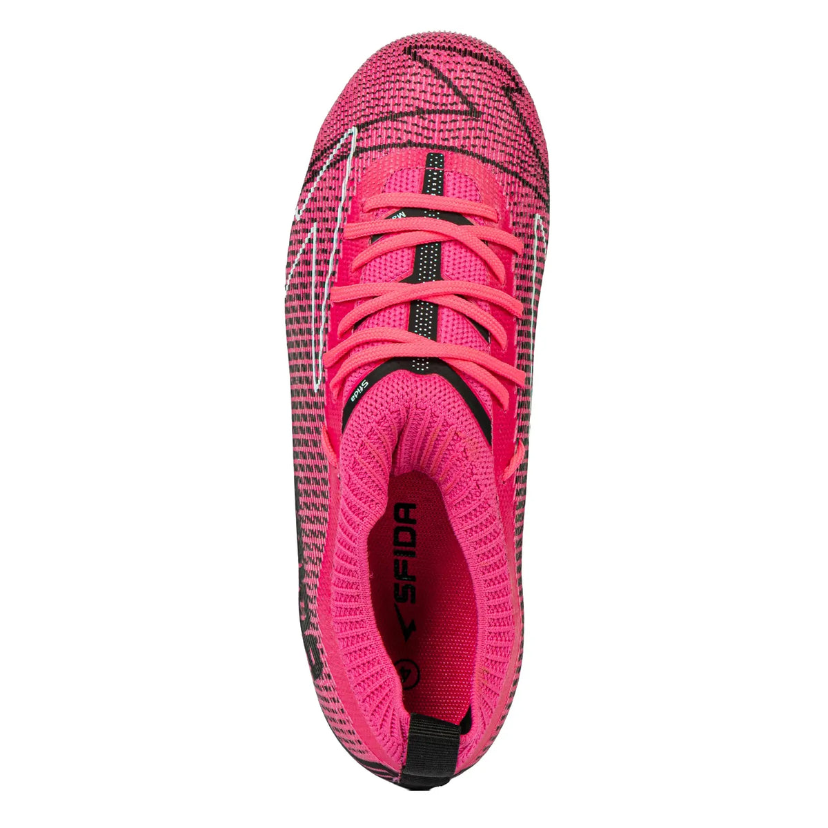SFIDA Pulse Junior Sock Football/Soccer Boots in Pink