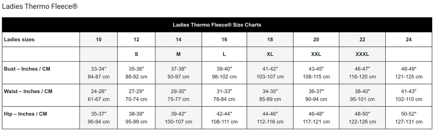 Thermo Fleece® Ladies Sleeveless Vest Thermal Tank Top T Shirt- Natural-2