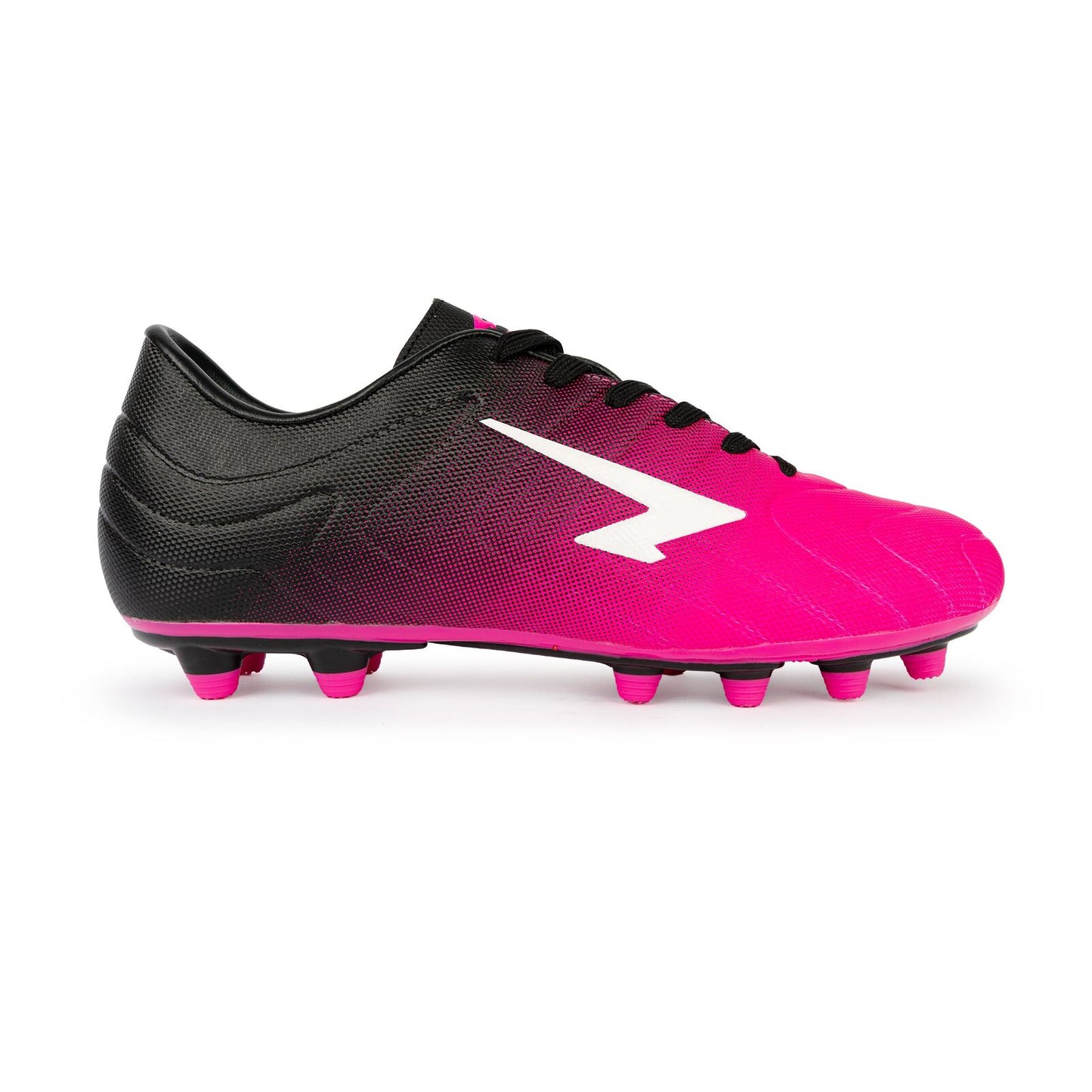 Sfida Velocity Junior Soccer Football Boots - Fuchsia/Black (Childrens/Kids)-1