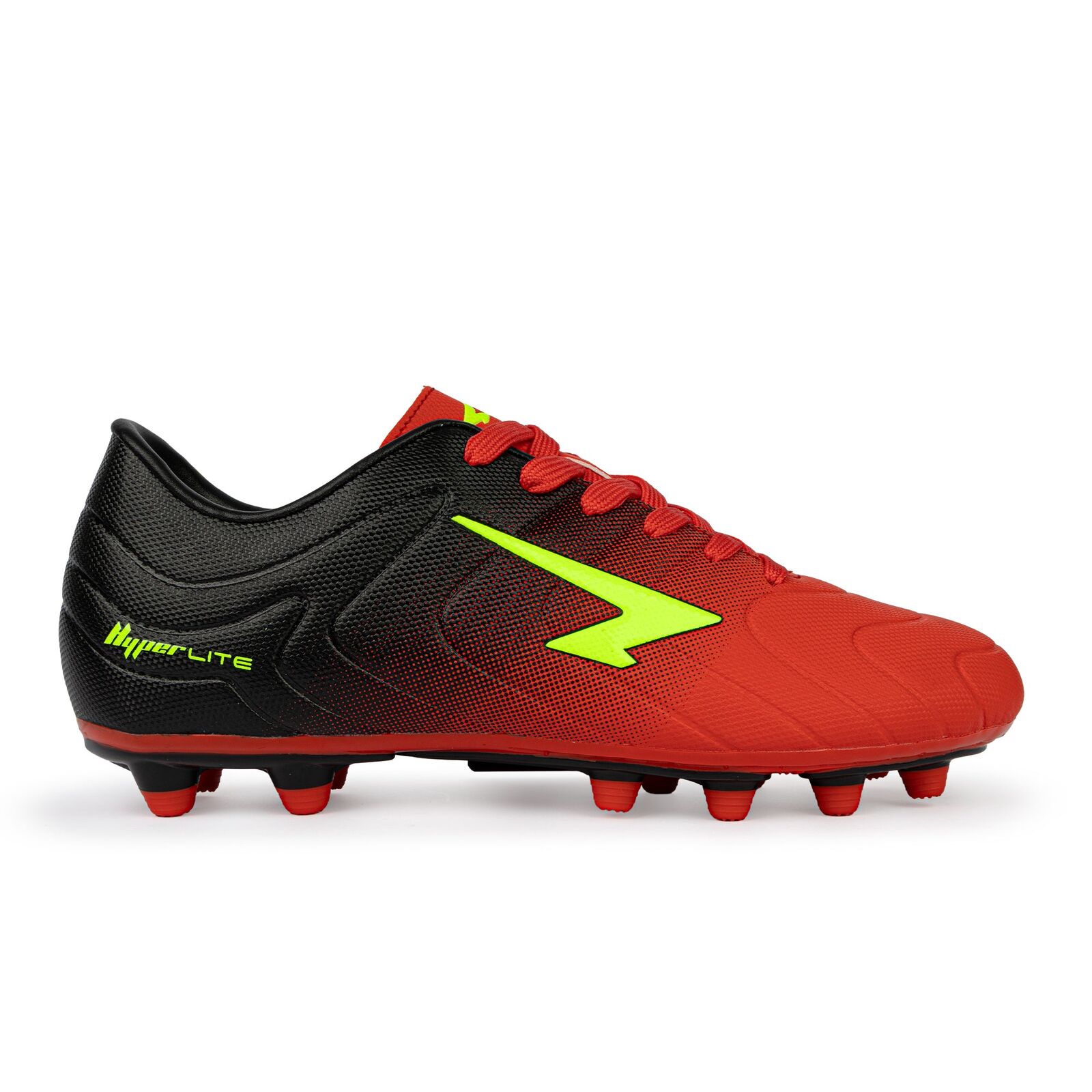 Sfida Velocity Junior Soccer Football Boots - Red/Yellow/Black (Childrens/Kids)-0