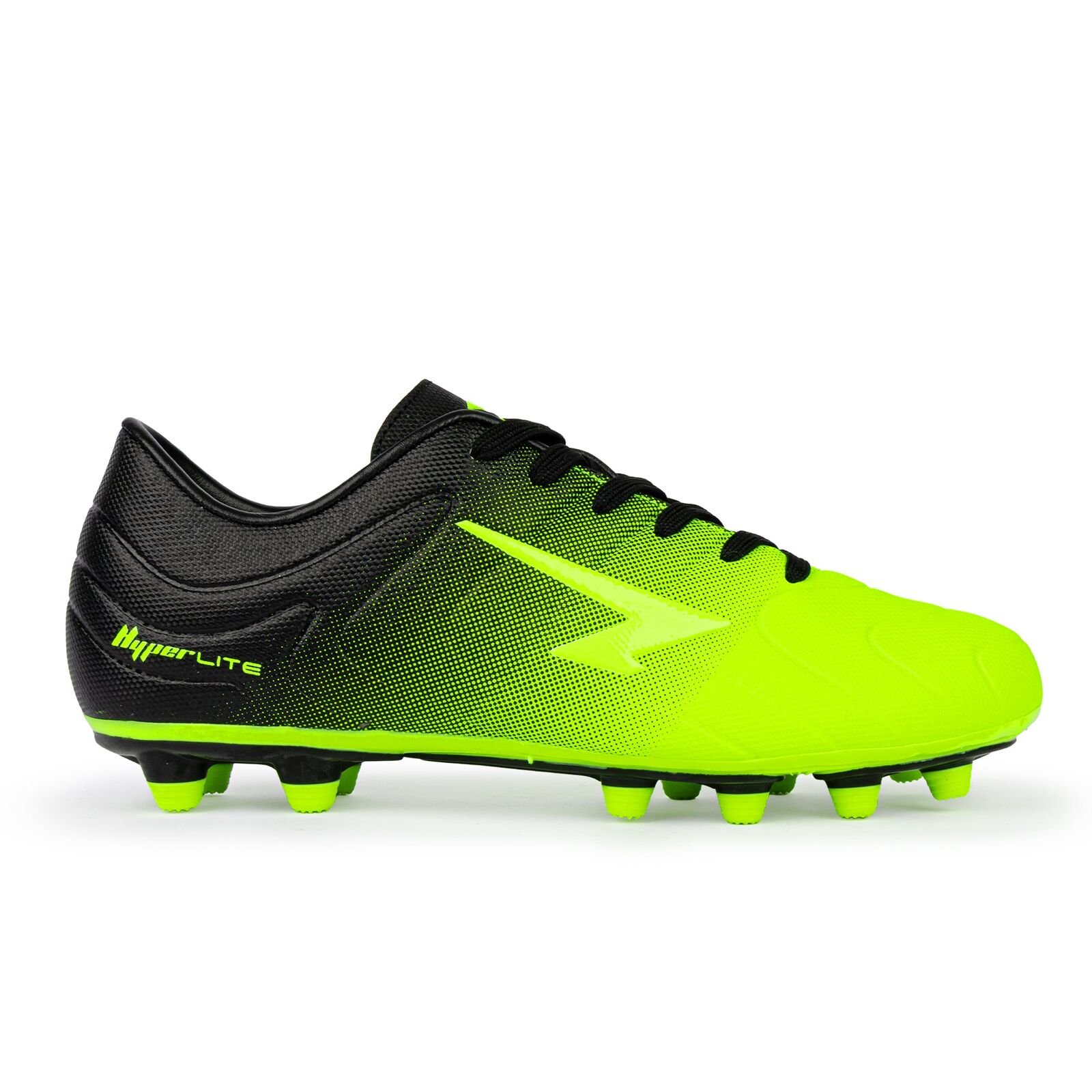 Sfida Velocity Senior Mens Football Soccer Boots in Lime/Black-0