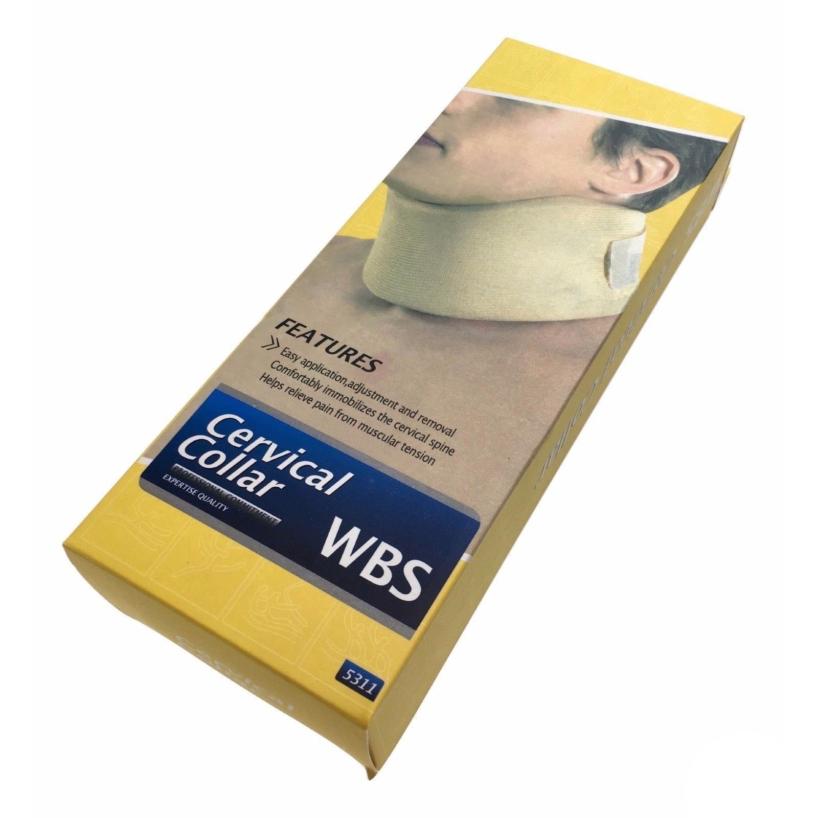 Shoulder Support Brace + Cervical Collar Neck Foam Brace Support Pain Relief-3