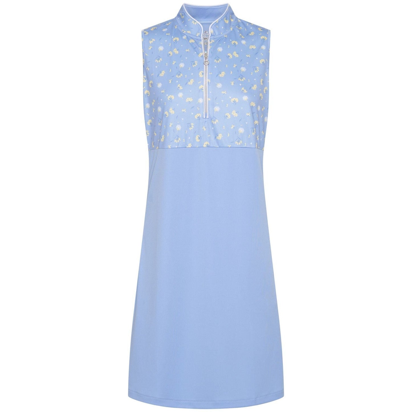 Sporte Leisure Fleur Ladies Dress Dri Fit Sleeveless - Wedgewood-1