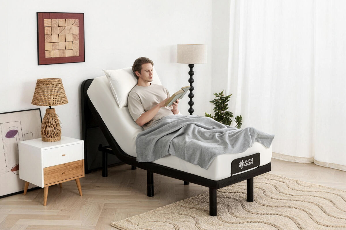 Zero Gravity Electric Adjustable Bed Base Frame w/ OKIN Motors Anti Snore - Half Queen