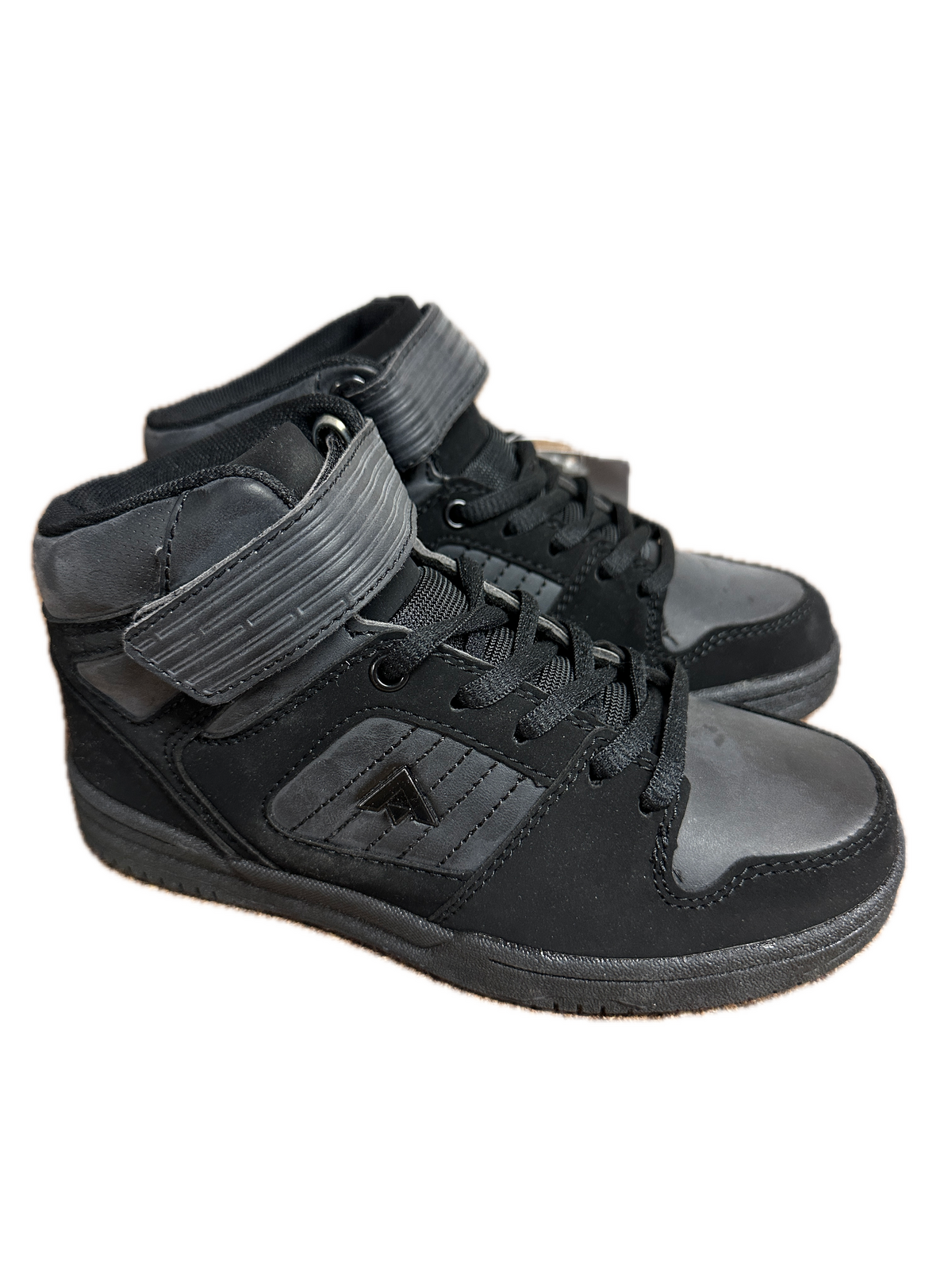 Aerosport High Top Youth Kids Running Shoes Sneakers Runners - Black-1