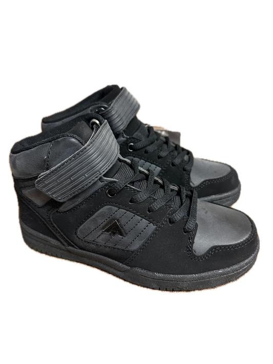 Aerosport High Top Youth Kids Running Shoes Sneakers Runners - Black-0