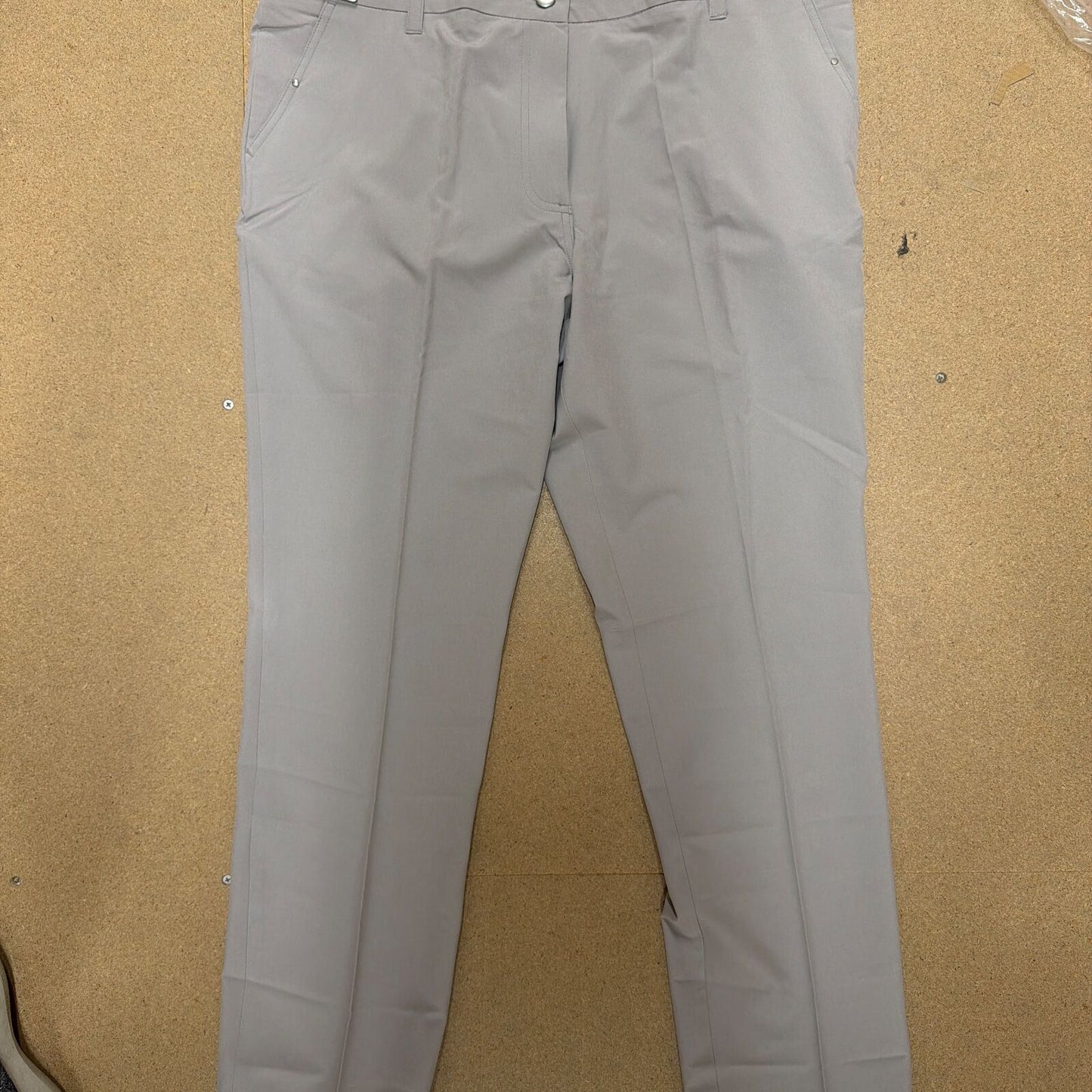 Sporte Leisure Womens Dri-Sporte Stretch Tech Pants Trousers in Chrome