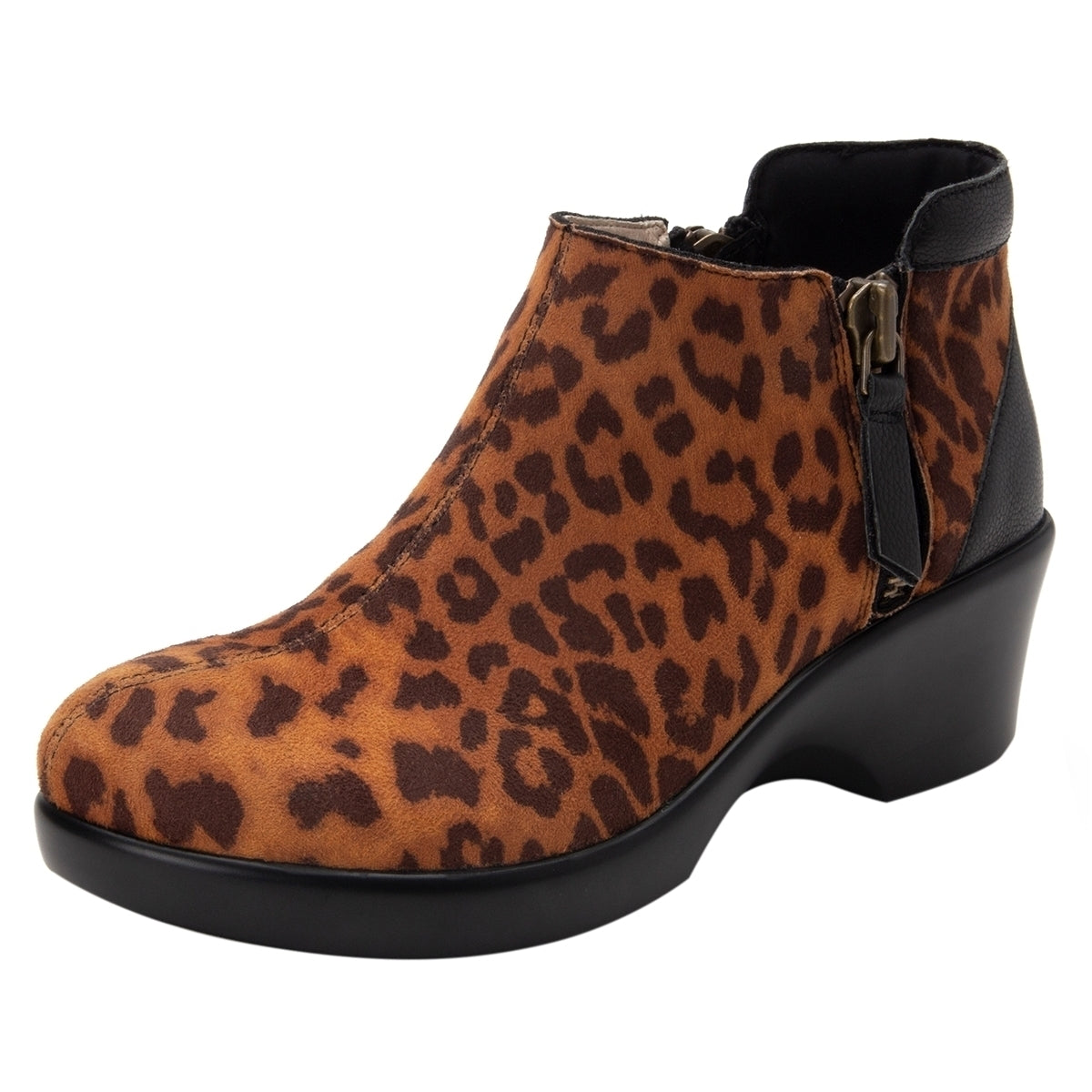 ALEGRIA Sloan Womens Casual Boot Bootie Boots Ladies Shoes - Leopard-0