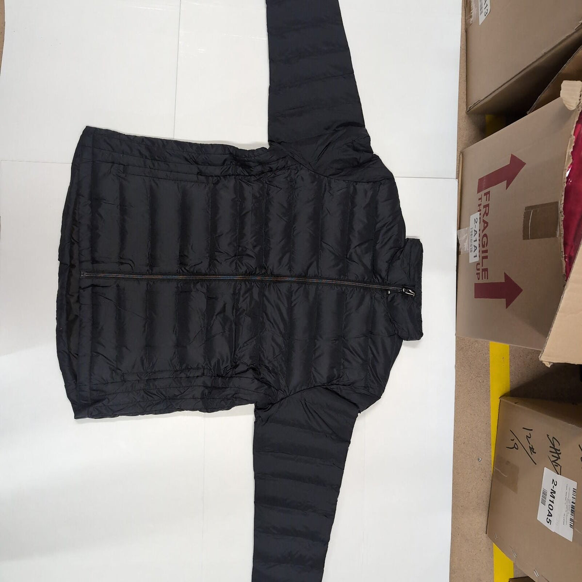 Sporte Leisure Womens "Whistler" Puffer Soft-Tec Quilted Jacket in Black