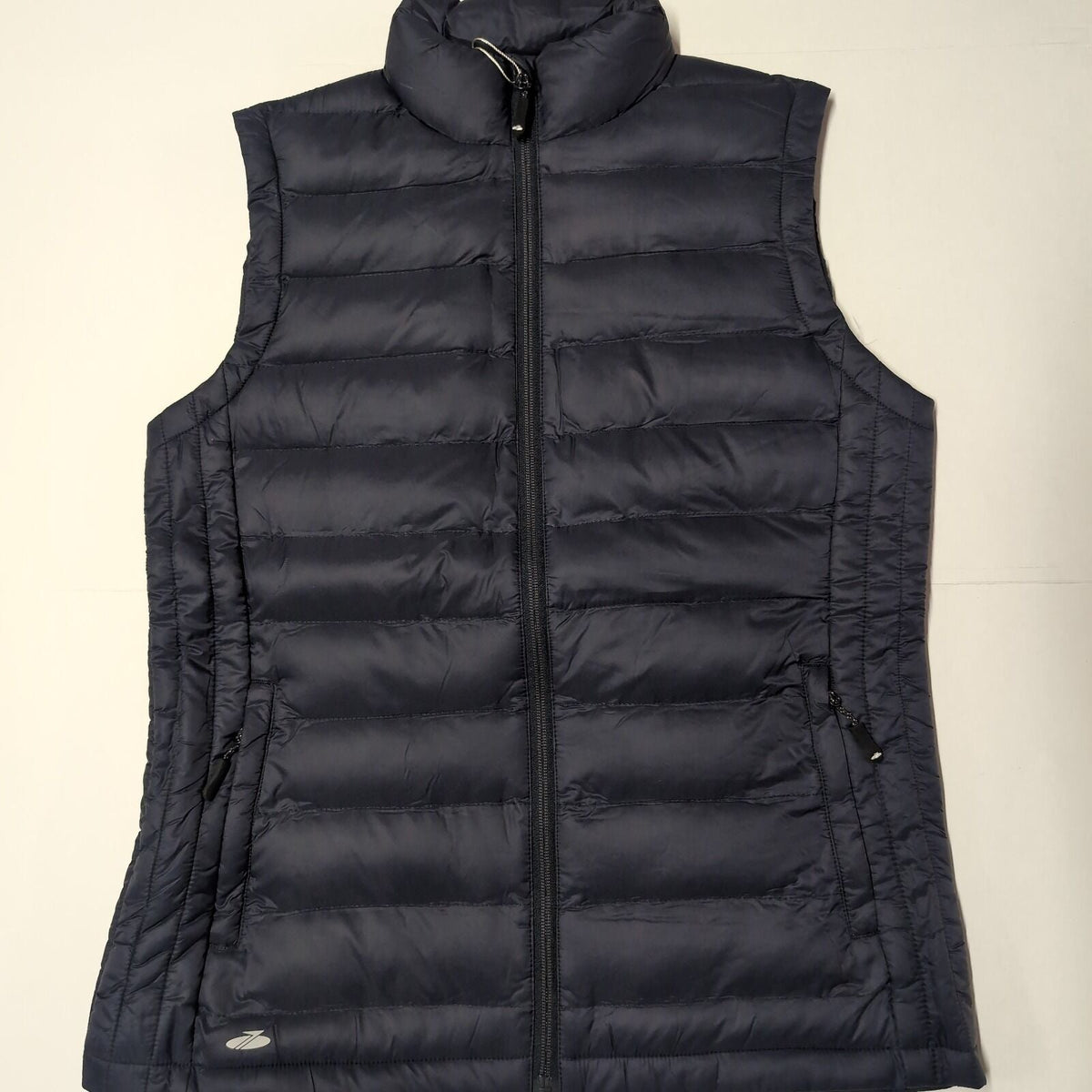 Sporte Leisure Womens Puffer Vest w/ Zip ""Whistler"" Quilted Wind-Tec in Midnight Navy