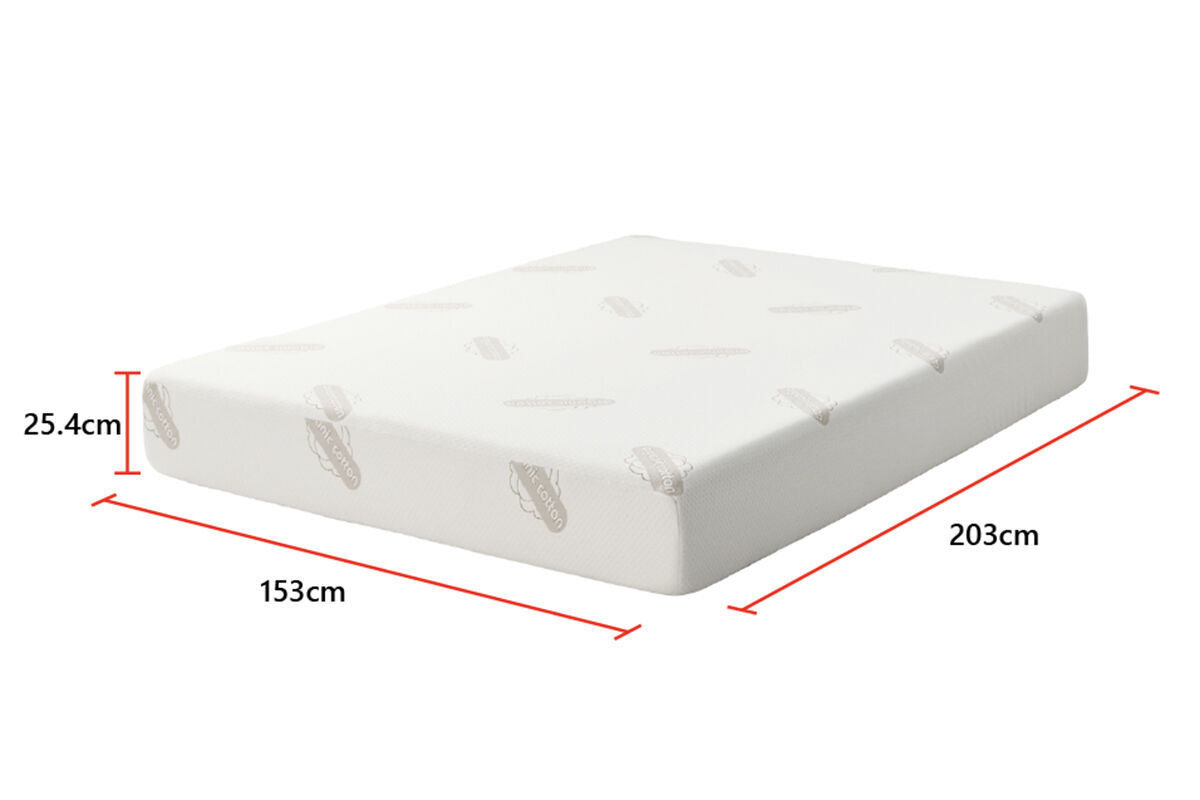 Queen Adjustable Zero Gravity Bed Frame & Memory Foam Mattress Bundle - Dual Motors, Wireless Remote & USB Ports