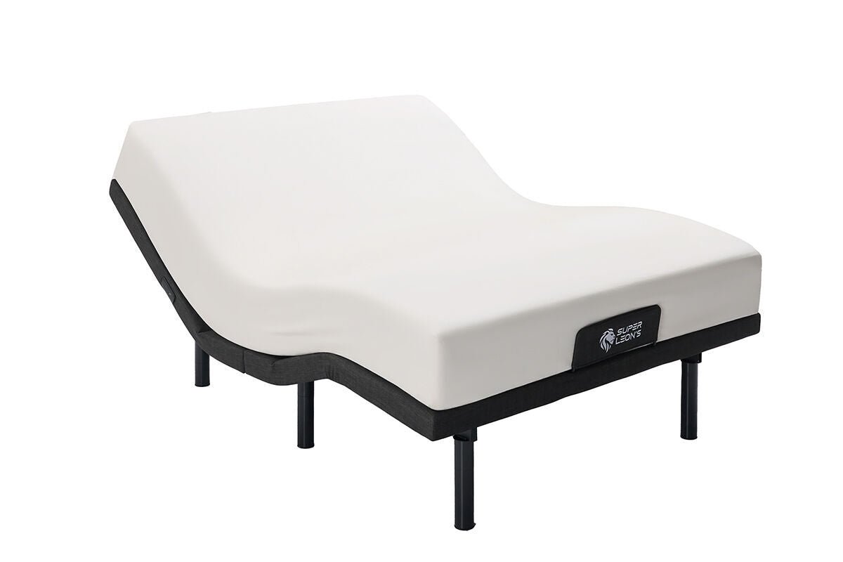 Queen Adjustable Zero Gravity Bed Frame & Memory Foam Mattress Bundle - Dual Motors, Wireless Remote & USB Ports