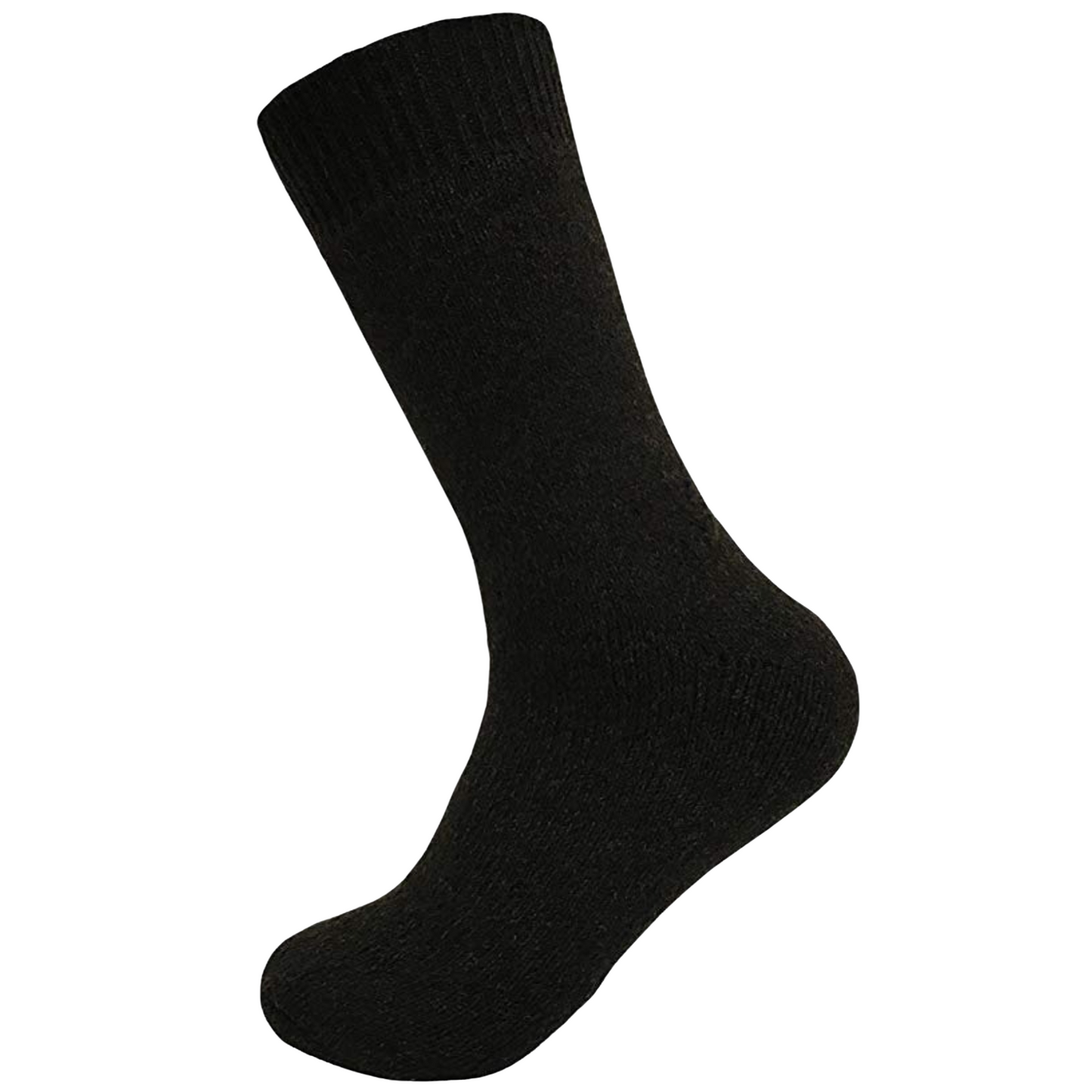 Merino Wool Mens Loose Top Thermal Socks Diabetic Comfort Circulation - 1 Pair-6