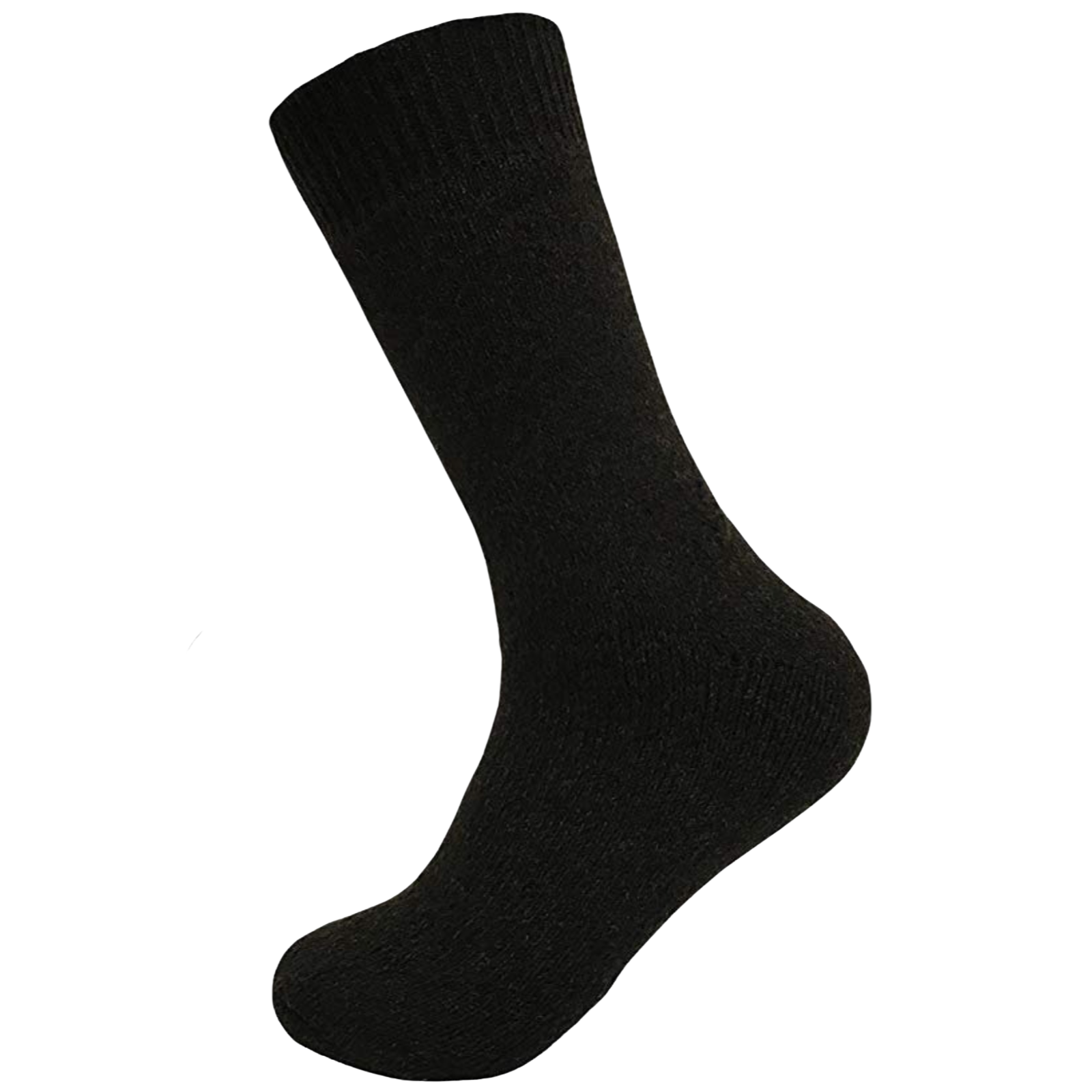 Merino Wool Mens Loose Top Thermal Socks Diabetic Comfort Circulation - 1 Pair-10