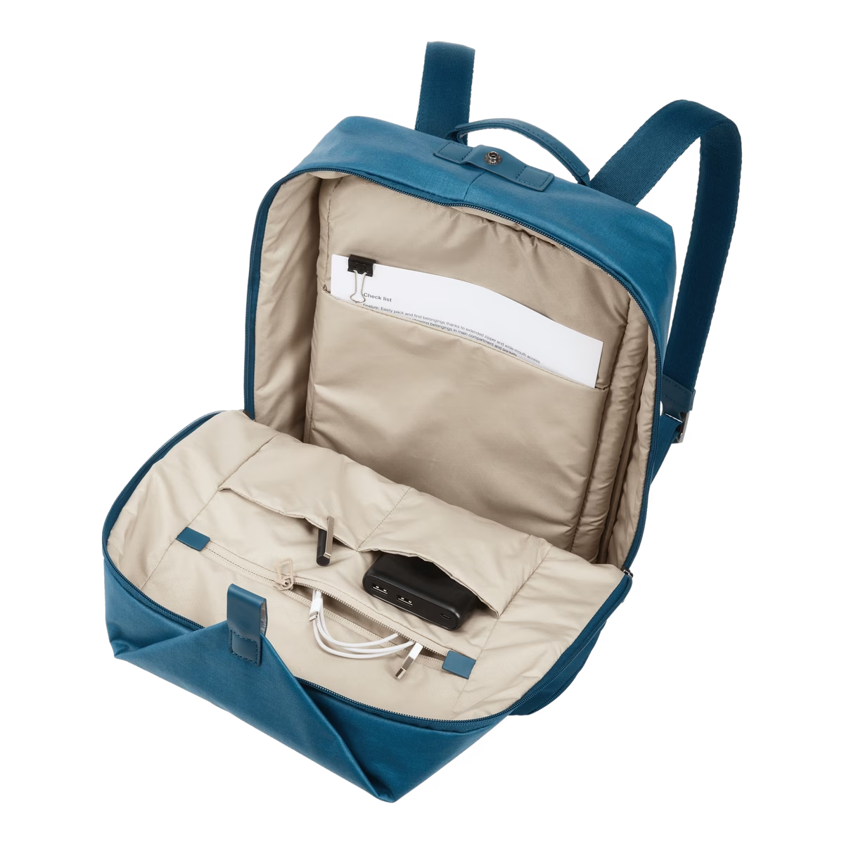 Thule 15L Spira Backpack Travel Bag w/ Laptop/Tablet Sleeve in Legion Blue