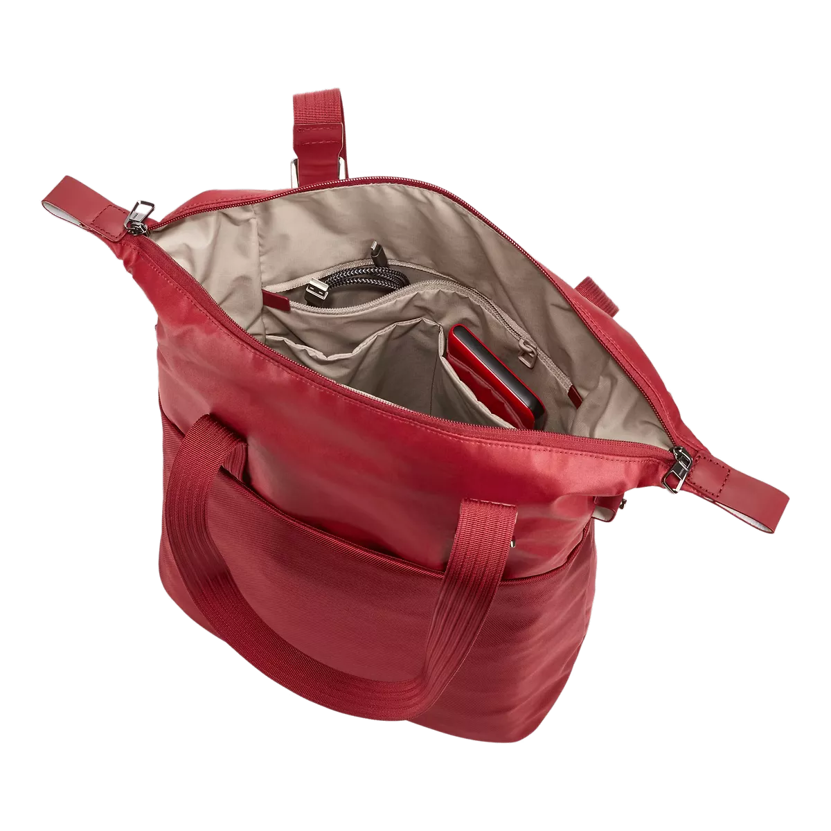 Thule 15L Spira Vertical Tote Travel Bag w/ Laptop/Tablet Sleeve in Rio Red