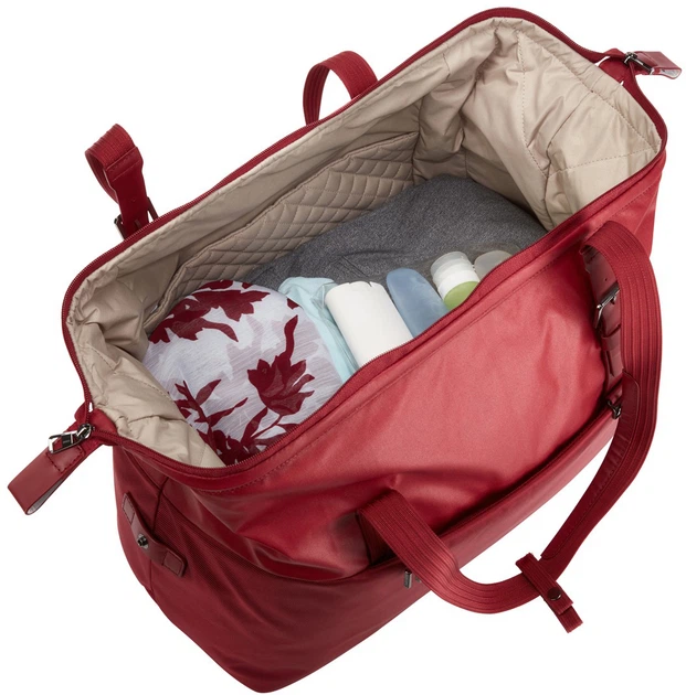 Thule 37L Spira Weekender Duffle Tote Travel Bag in Rio Red