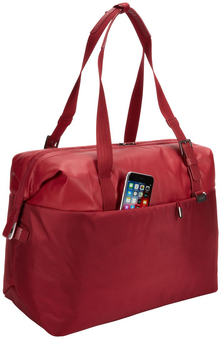 Thule 37L Spira Weekender Duffle Tote Travel Bag in Rio Red