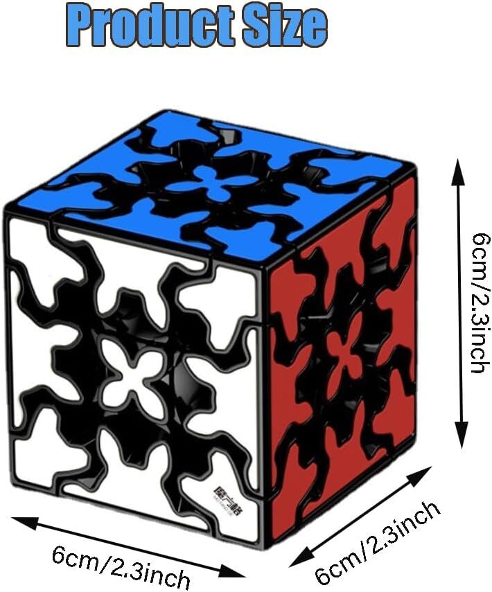 3x3 Square Speed Cube Pyramid Brain Teaser Puzzle Magic Educational Toy-4