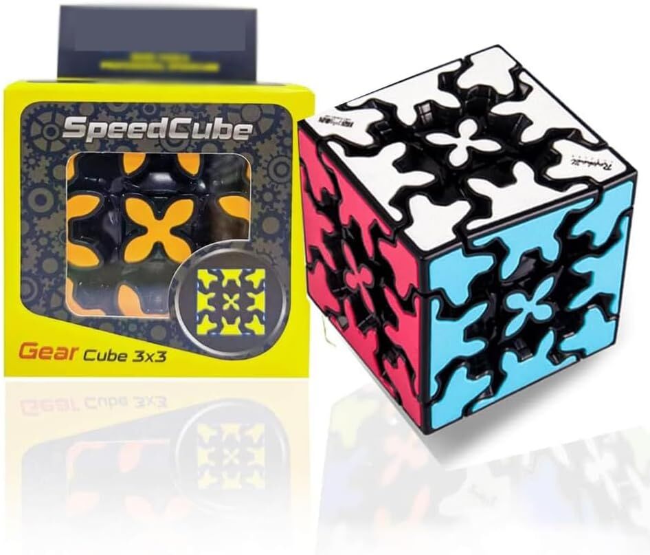 3x3 Square Speed Cube Pyramid Brain Teaser Puzzle Magic Educational Toy-1