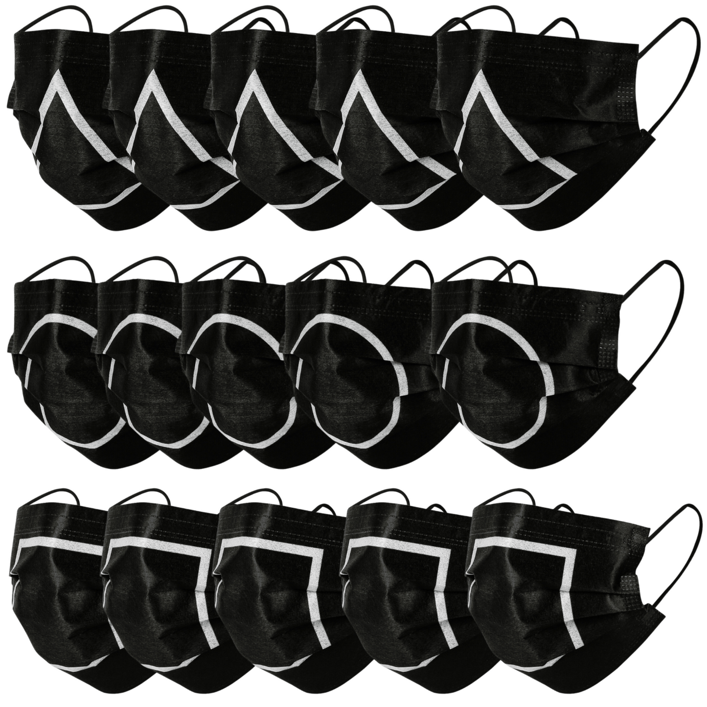 10x Squid Game Disposable Face Mask Guard Dust Mouth 3 Ply Air Purifying-1