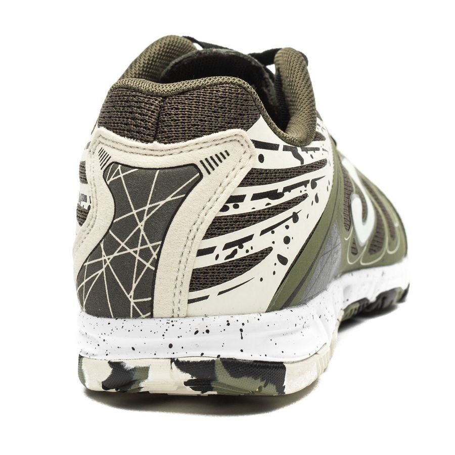 Joma Super Regate 823 Indoor Futsal Shoes Football Boots in Camo/Dark Green