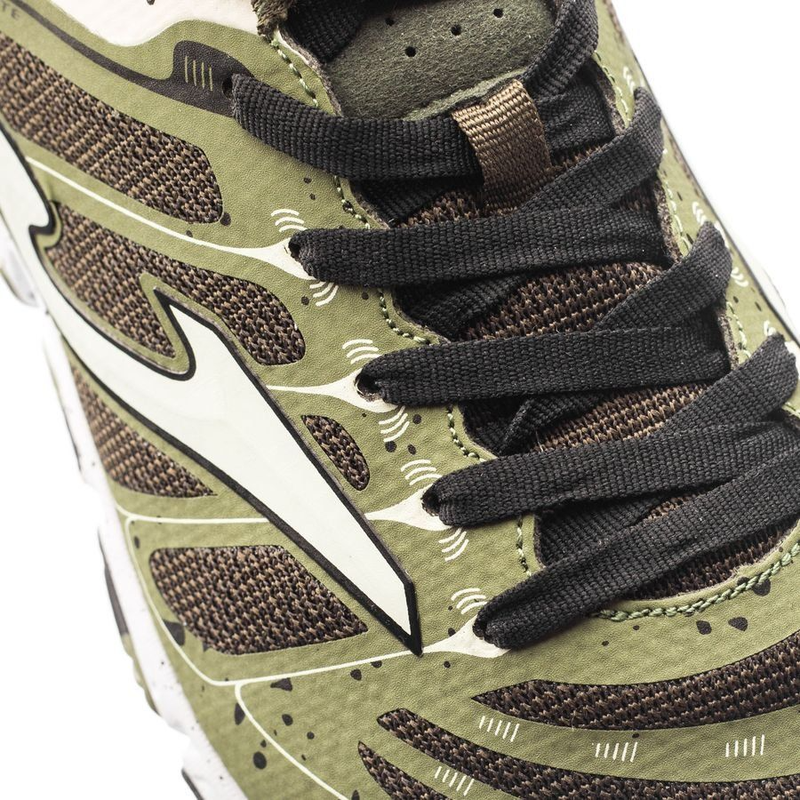 Joma Super Regate 823 Indoor Futsal Shoes Football Boots in Camo/Dark Green