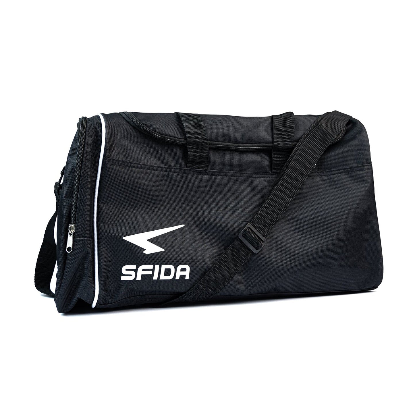 38L Sfida Sports Duffle Gym/Football/Soccer Bag in Black-1