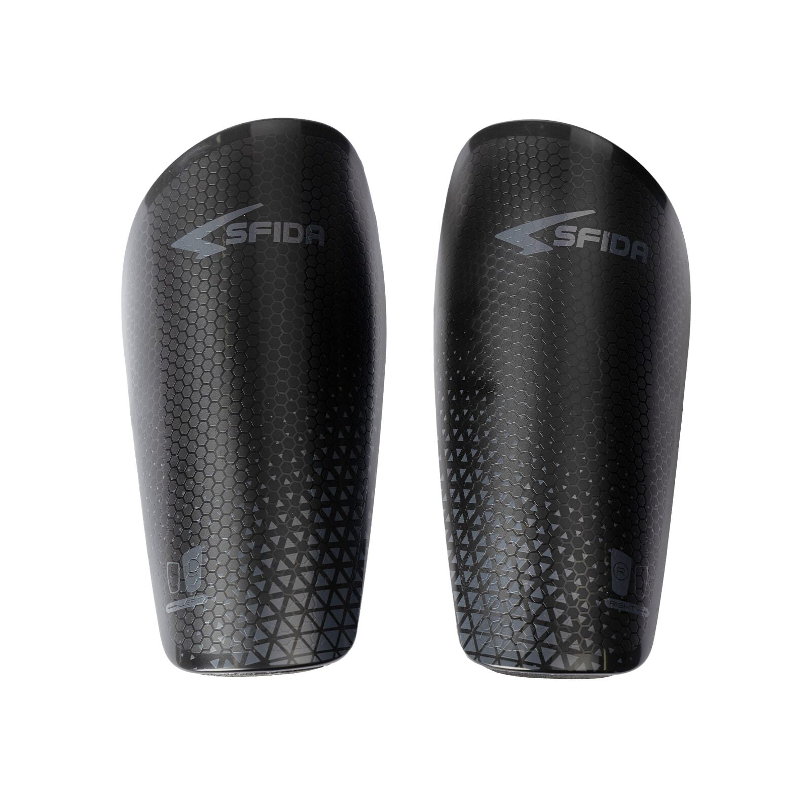 Sfida Soccer Slip-In Shinguard - Black/Grey (Football/Futsal)-0
