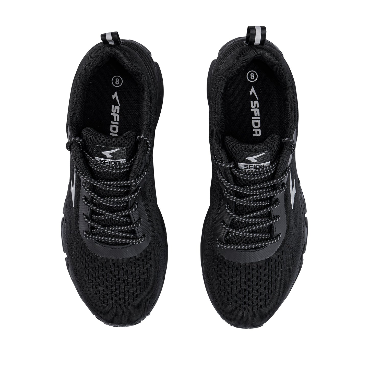 Staunch 2 Mens Lace Up Runner - Black-1