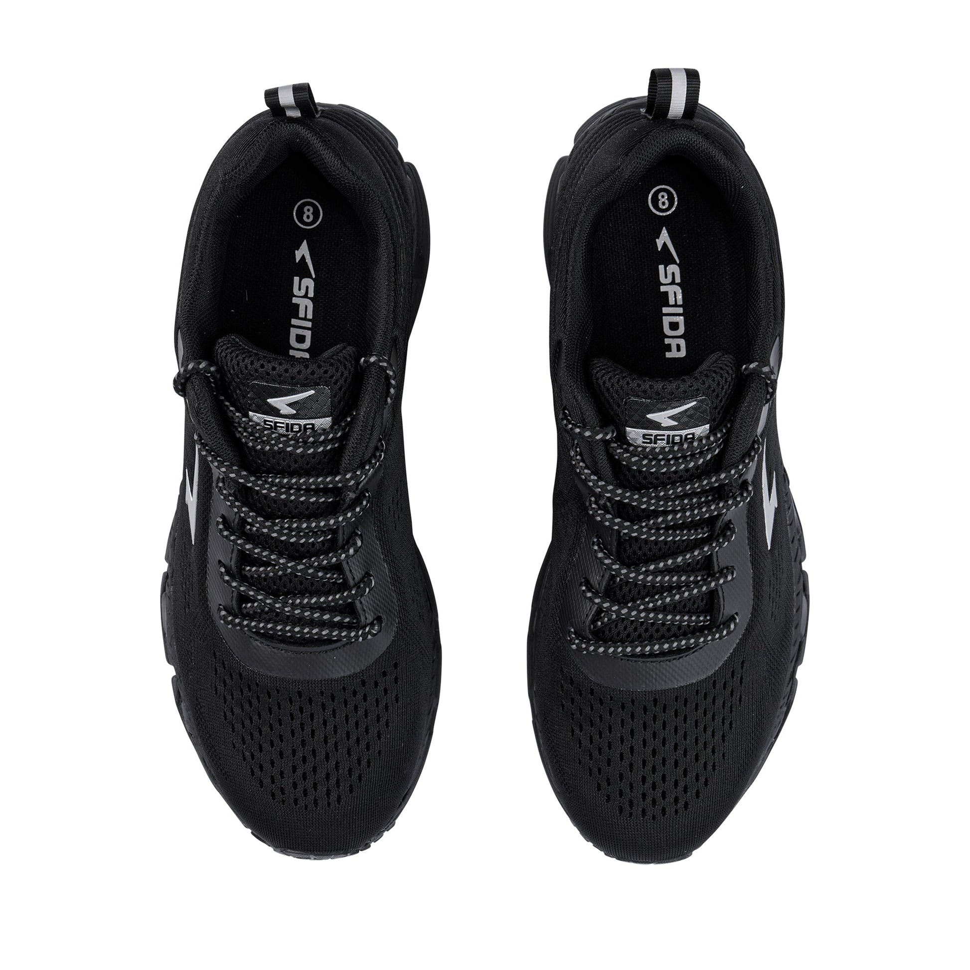 Staunch 2 Mens Lace Up Runner - Black-1