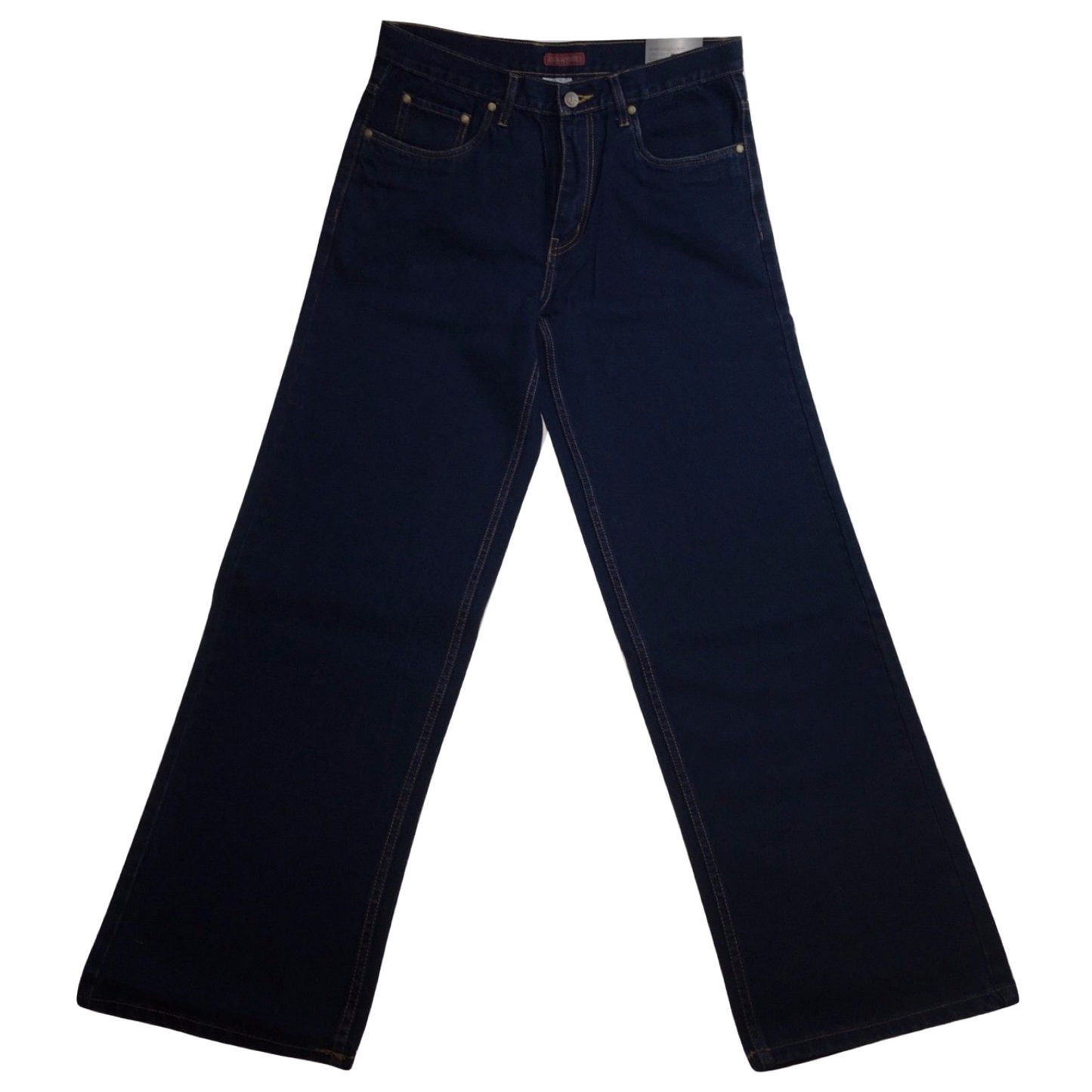 COMMANCHE Classic Easy Fit Jeans Denim Original Straight Leg Pants Trousers-5