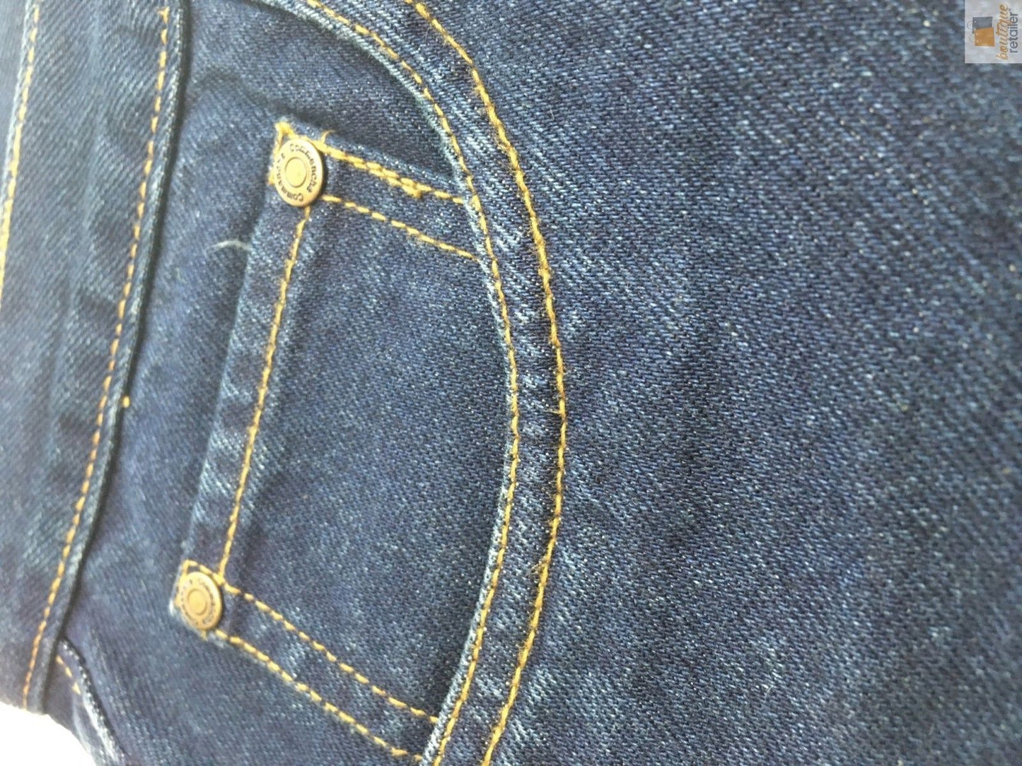 COMMANCHE Classic Easy Fit Jeans Denim Original Straight Leg Pants Trousers-3