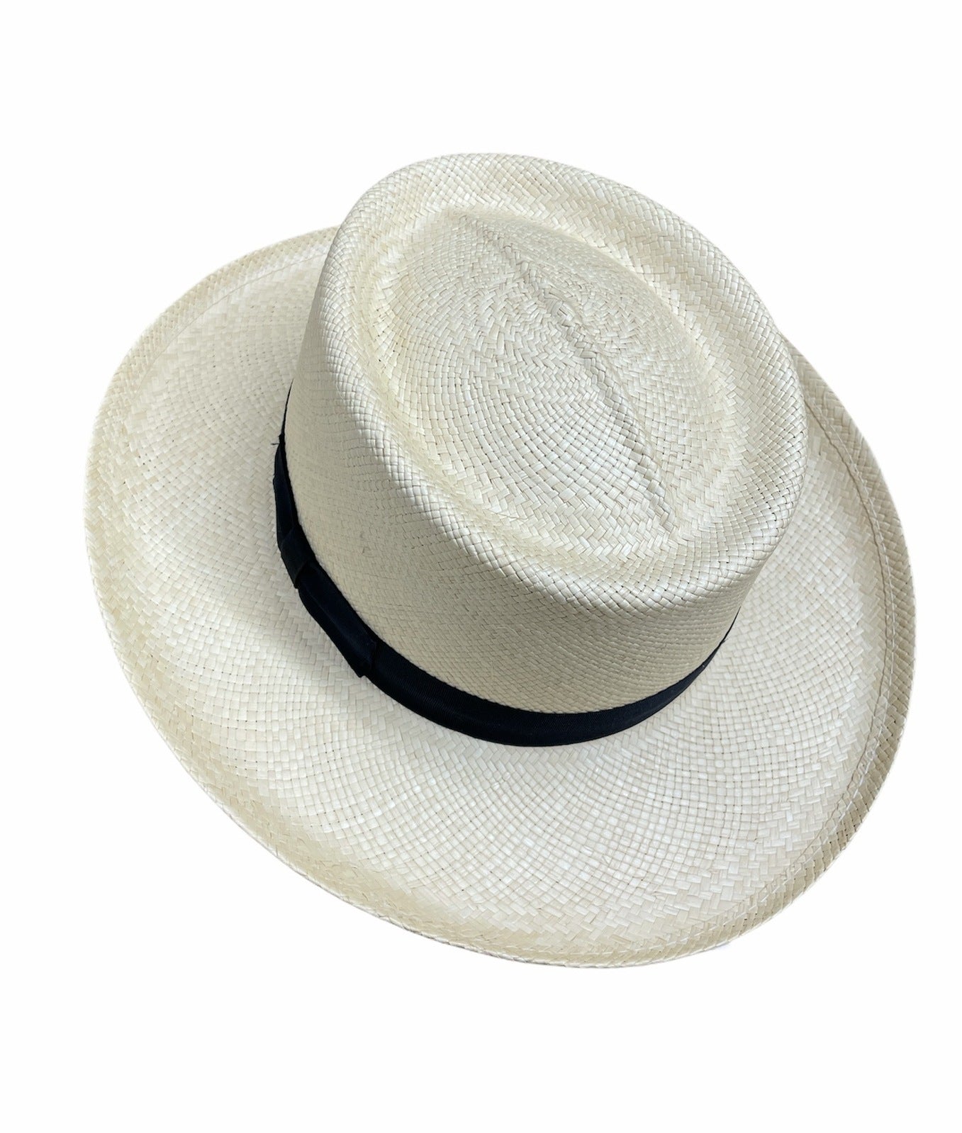 Hand Woven Cooler Outback Hat Summer Breathable Waterproof - Natural-3