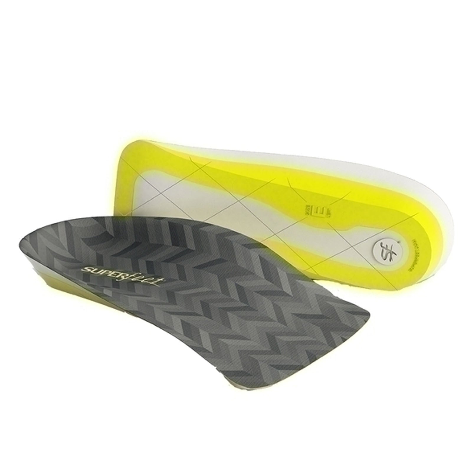 Mens Superfeet Half Length 3/4 Insoles Inserts Orthotics Arch Support Cushion-6