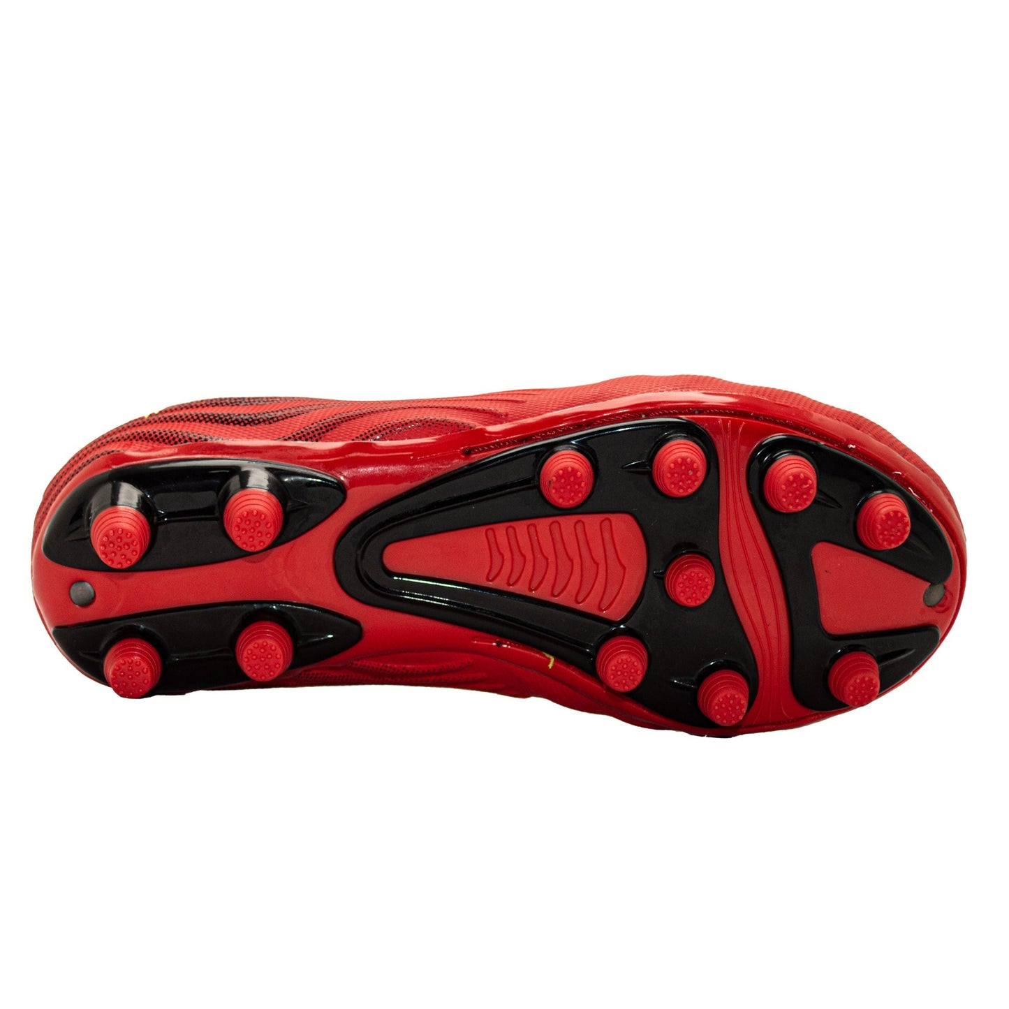 Swell Junior Football Boots - Red/Black/Yellow-3