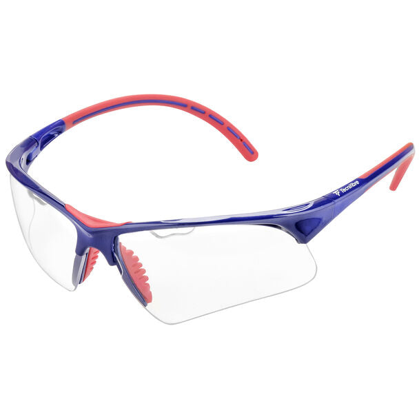 Tecnifibre Squash Absolute Protective Glasses Sports Eyewear in Blue/Red
