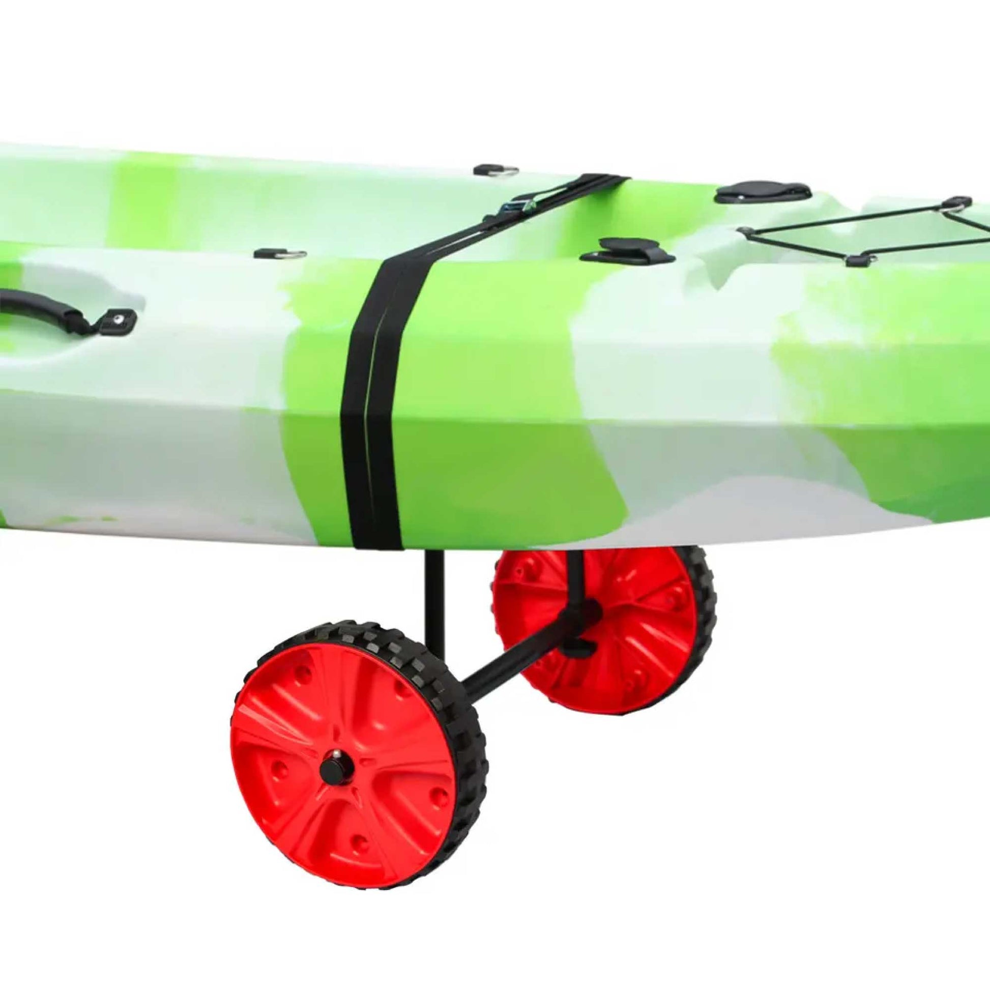 Sit On Top Kayak Trolley - Beach Canoe Boat Transporter Cart-3