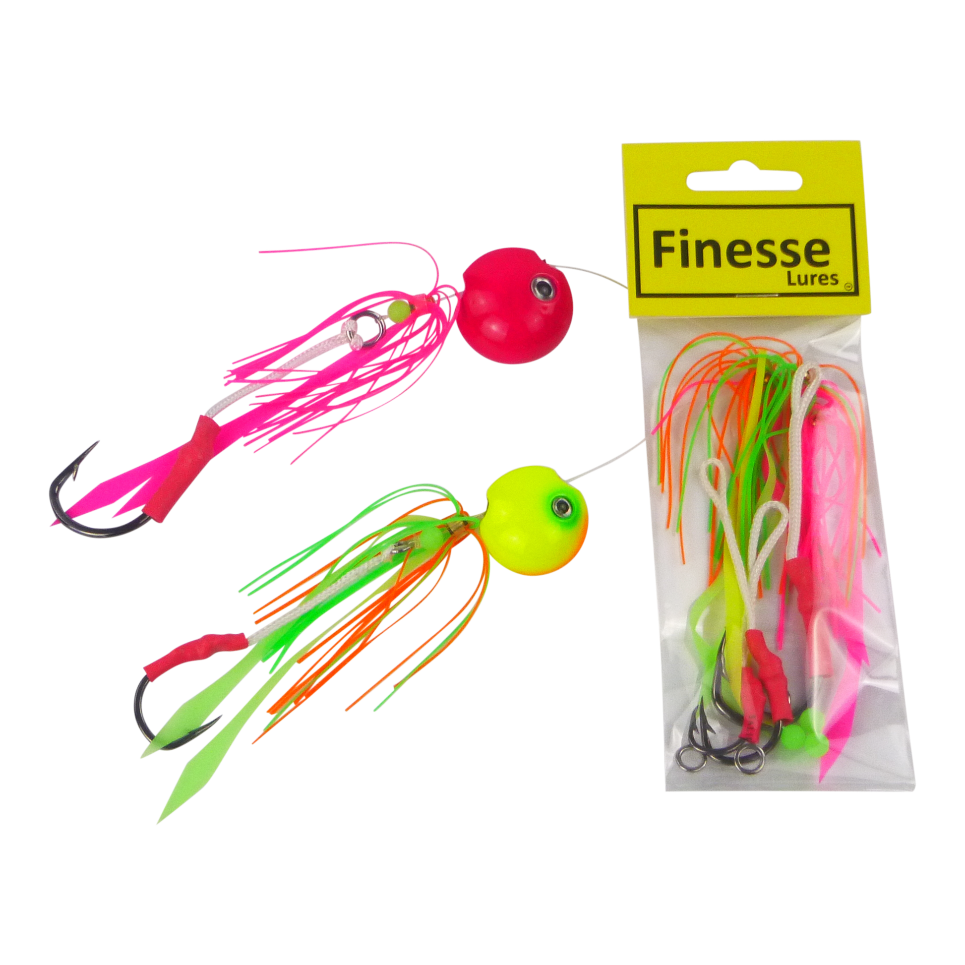 Finesse Kabura Jig Assist Skirts, 3 Pack-0