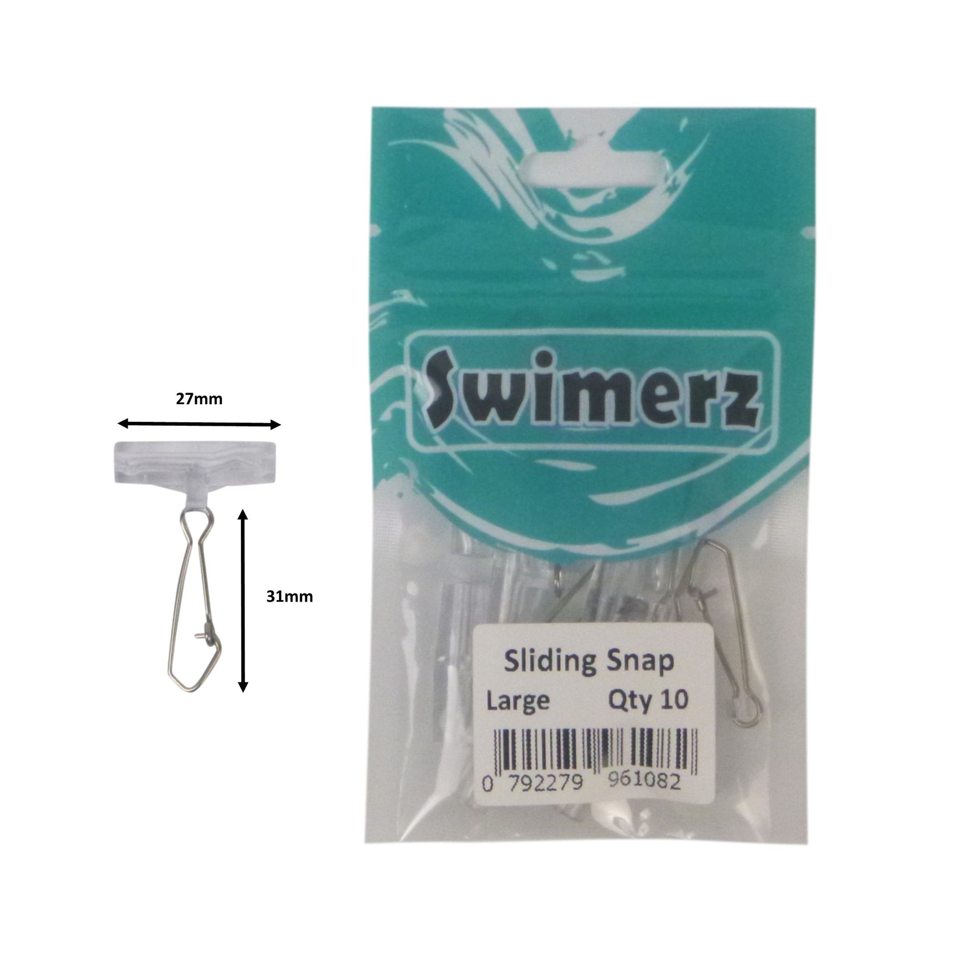 Swimerz Sliding Snaps, Size Large, 25 pack-2