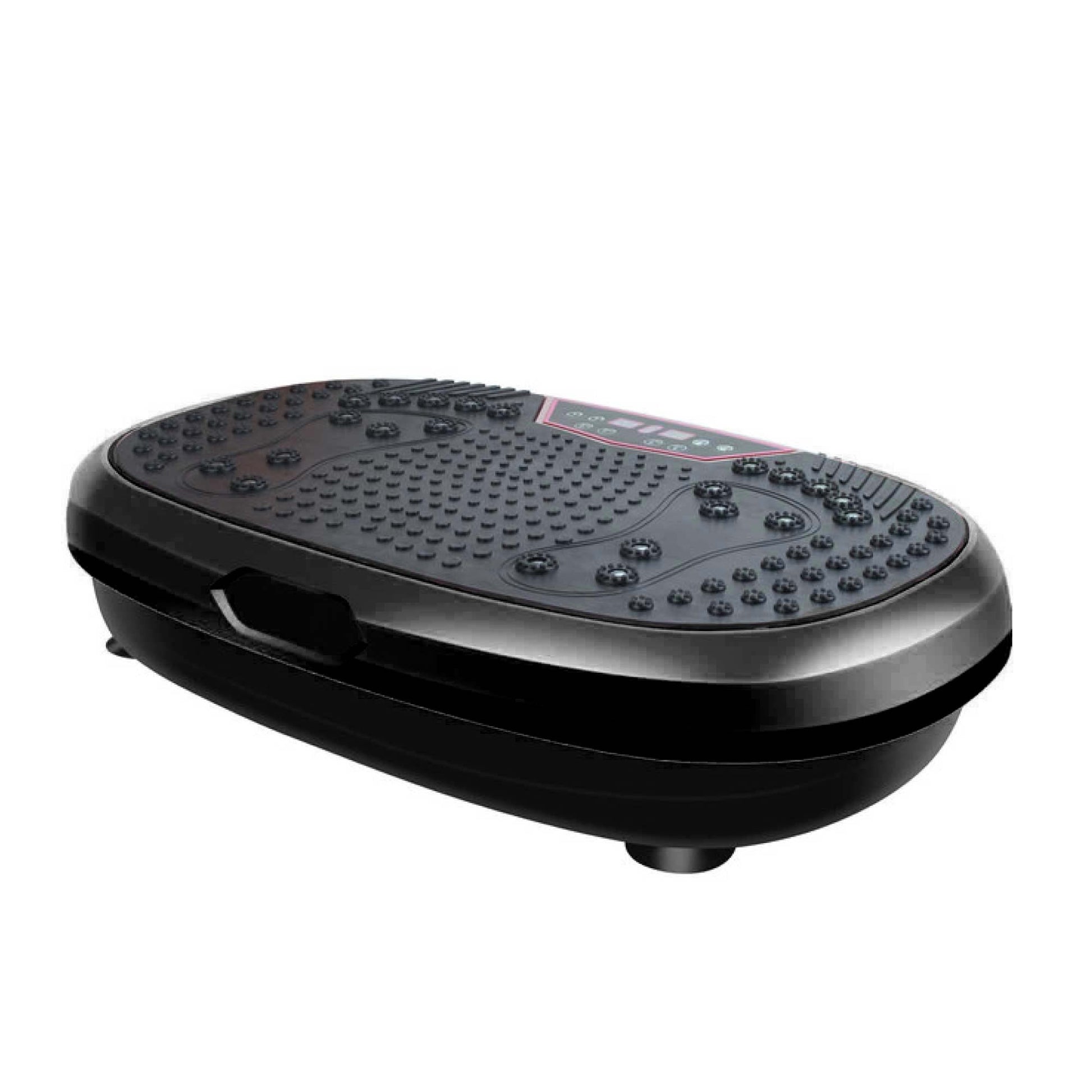 Social Hike Black Mini Vibration Plate - Vibrating Exercise Machine Platform-0