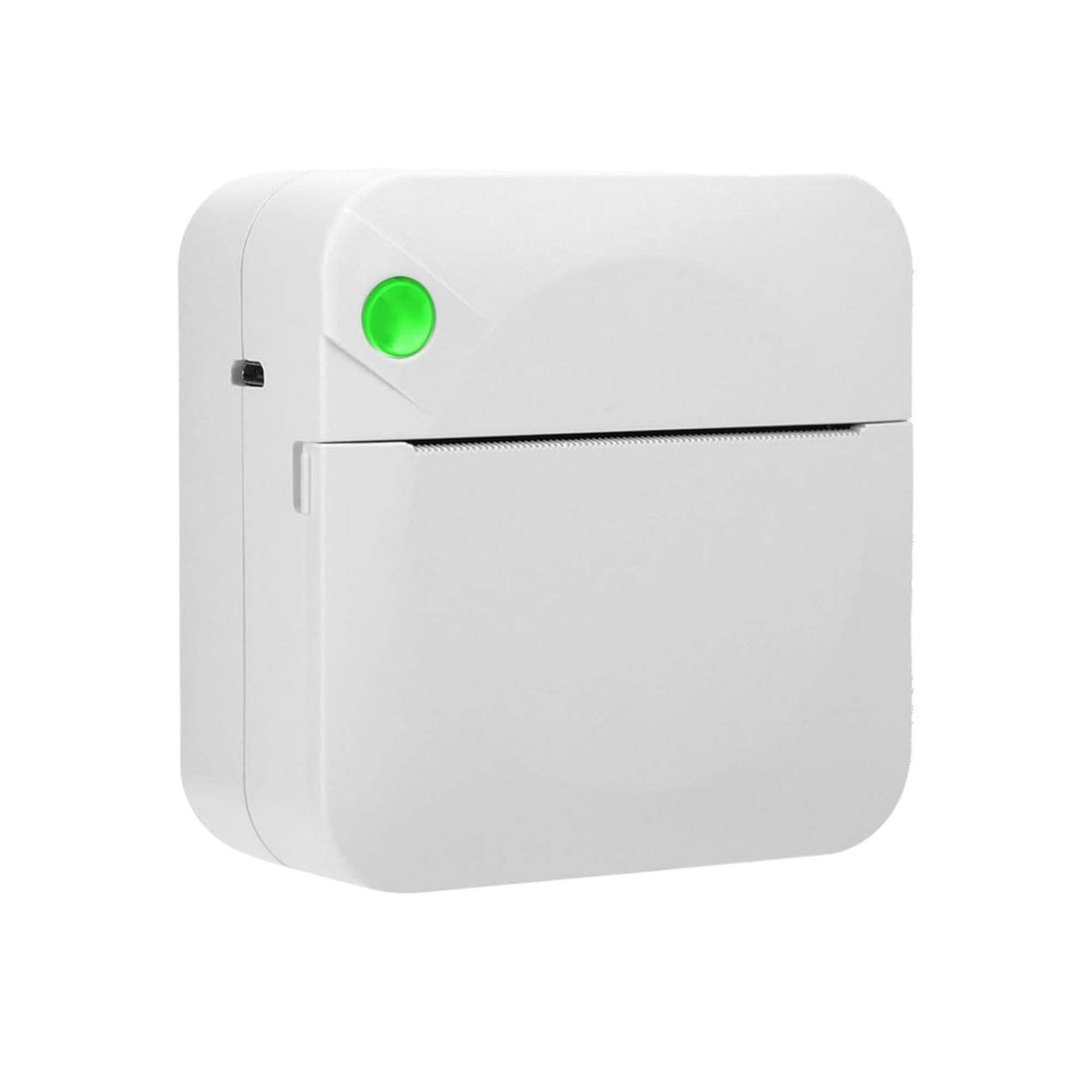 Social Hike Portable Mini Printer White - Inkless Bluetooth Phone Pocket Thermal Printing-0