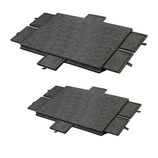 Social Hike Puzzle Felt Board - Folding Portable Stand Cover and Drawers-0