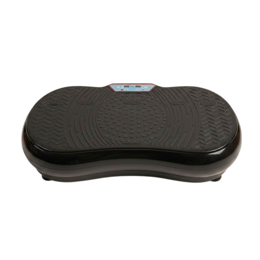 Social Hike Vibration Plate Exercise Platform - Vibrating Workout Machine Black-0