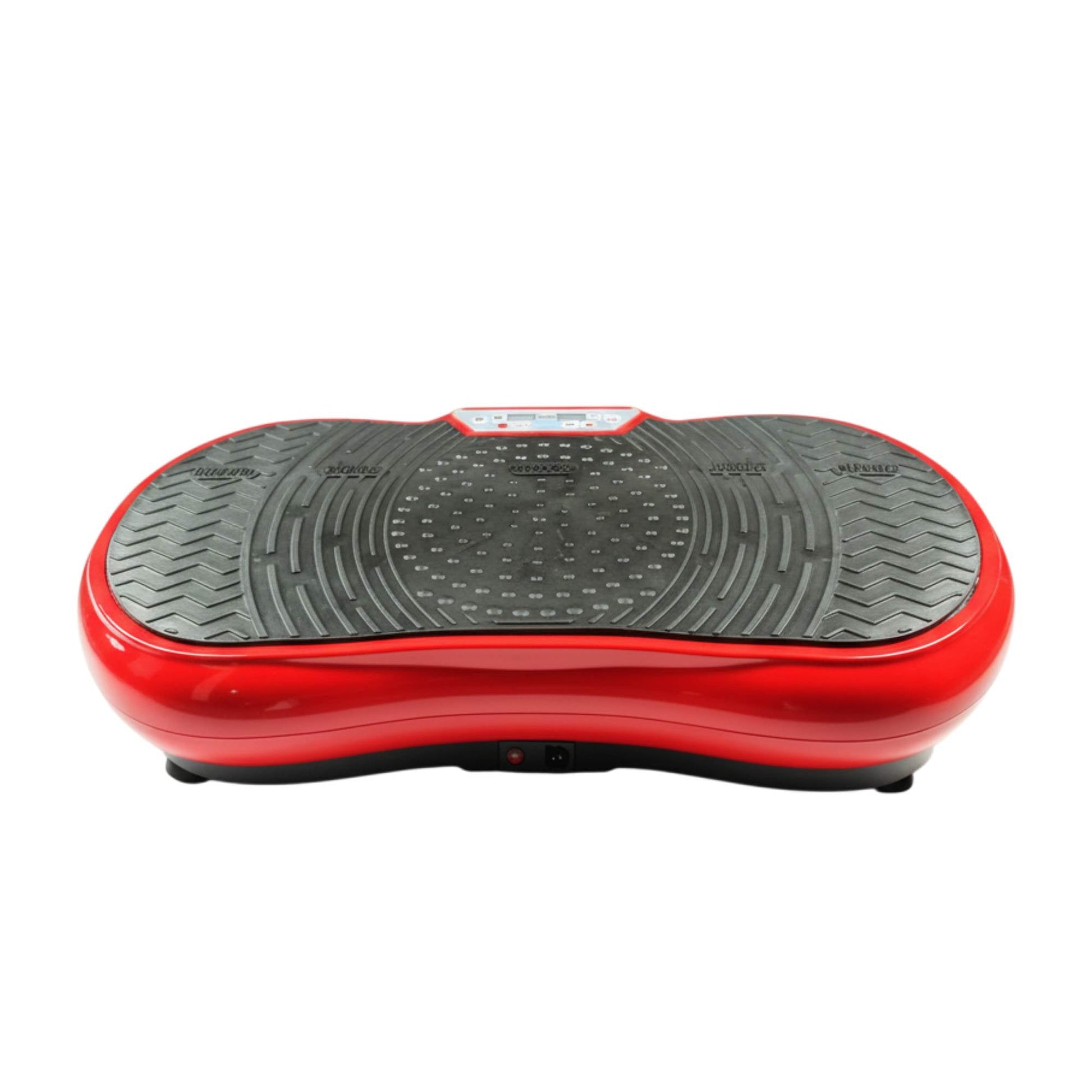 Social Hike Vibration Plate Exercise Platform - Vibrating Workout Machine Red-0